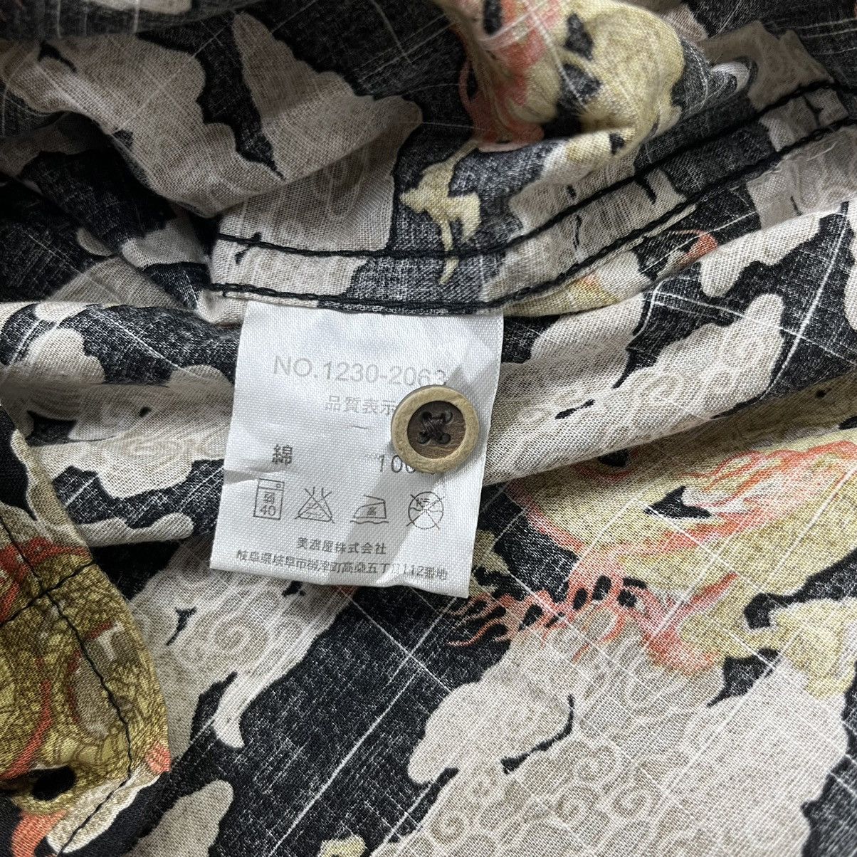 Designer × Japanese Brand Vintage Seahop Flying Dragon pattern button ups shirt Size US M / EU 48-50 / 2 - 7 Thumbnail
