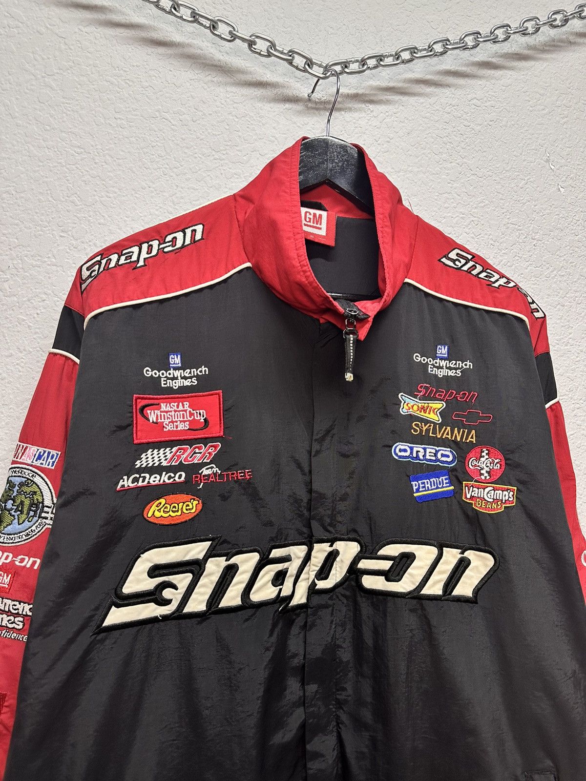 Other Vintage Jacket Red Bull Vodafone Nascar Leather Ferrari Y2K Size US XL / EU 56 / 4 - 3 Thumbnail