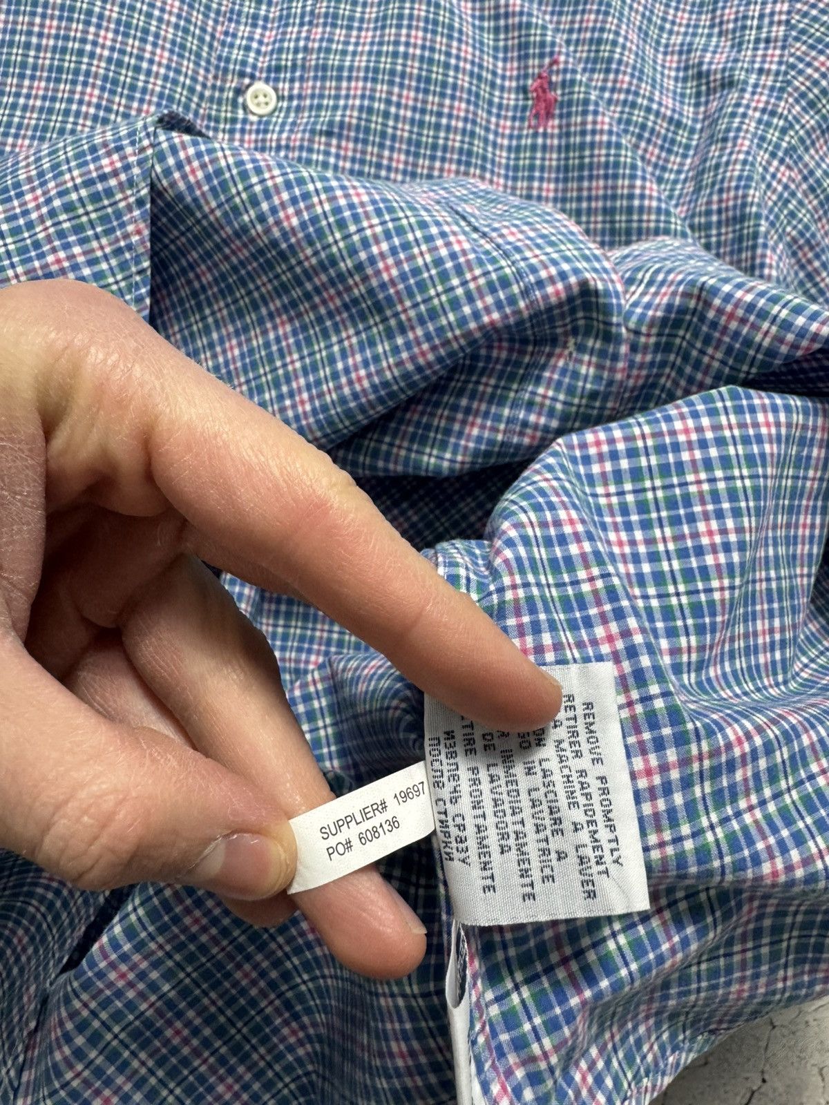 Polo Ralph Lauren Polo Ralph Lauren Checked Button Up Short Sleeve Shirts Size US L / EU 52-54 / 3 - 8 Thumbnail
