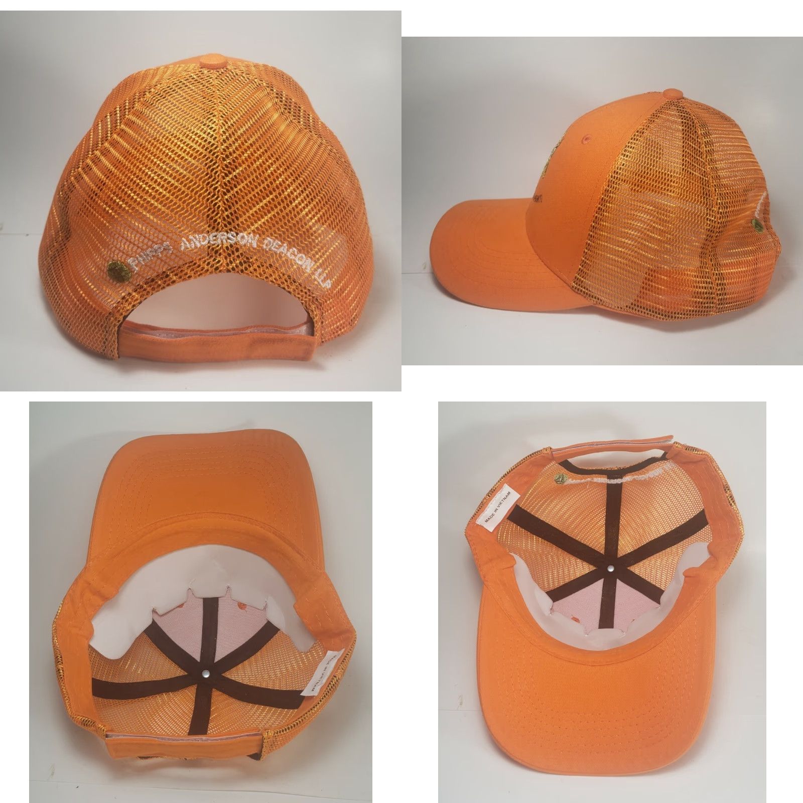 JW Anderson FIGHT FARMERS FIGHT Blaze Orange Strap Baseball Cap Hat Phipps Anderson Deacon L Size 44L - 8 Thumbnail