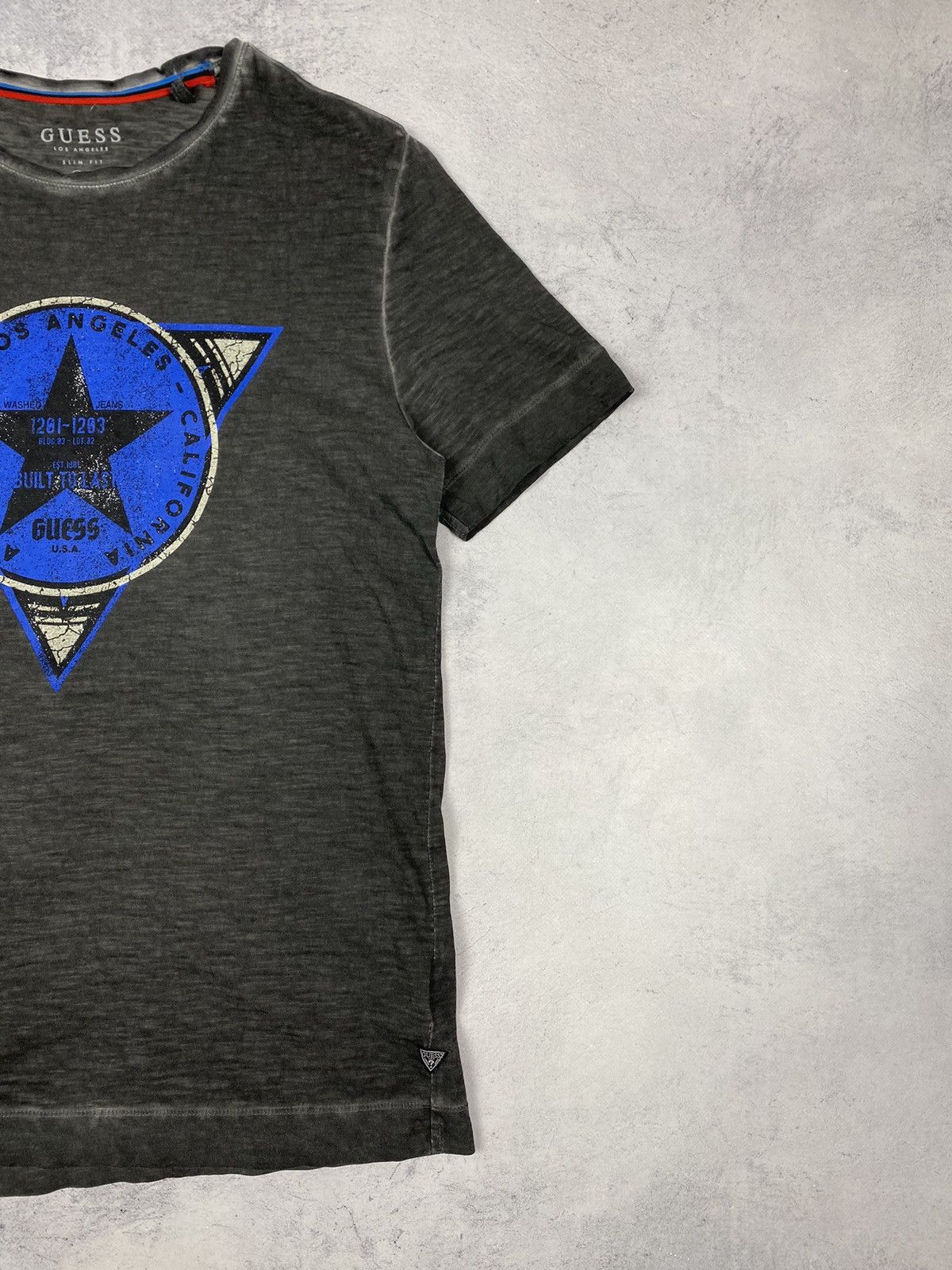 Guess Guess Big Logo Los Angeles USA Star T Shirt Size M Size US M / EU 48-50 / 2 - 4 Thumbnail
