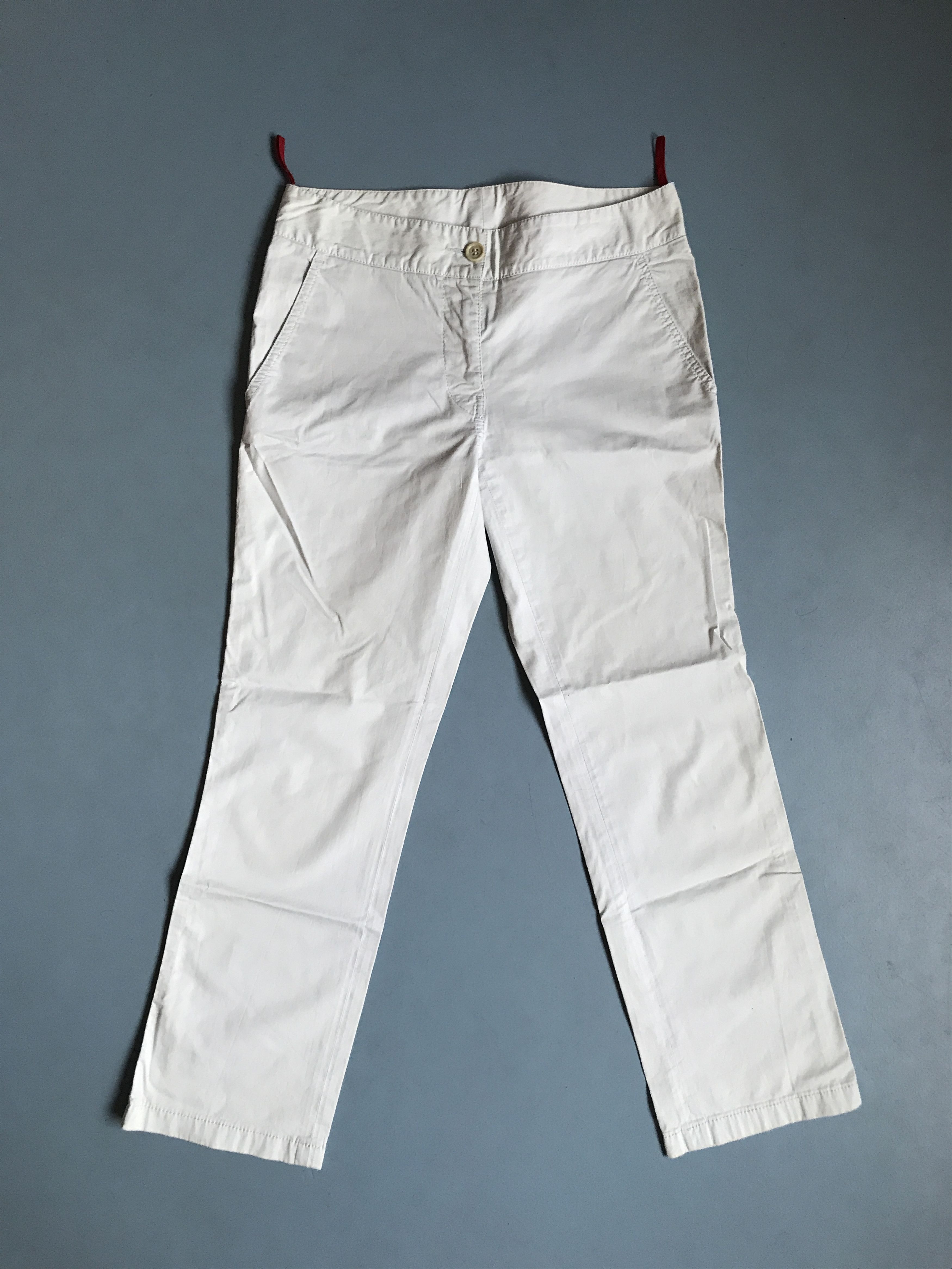 Prada Prada Chino pants trousers white IT 40 38 Size 27" / US 4 / IT 40 - 1 Thumbnail