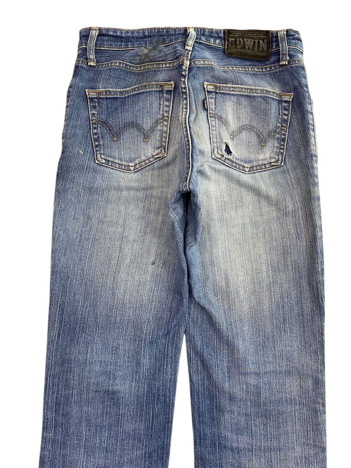 Edwin Edwin Faded Wash Style Straight Cut Jeans Size US 29 - 4 Thumbnail