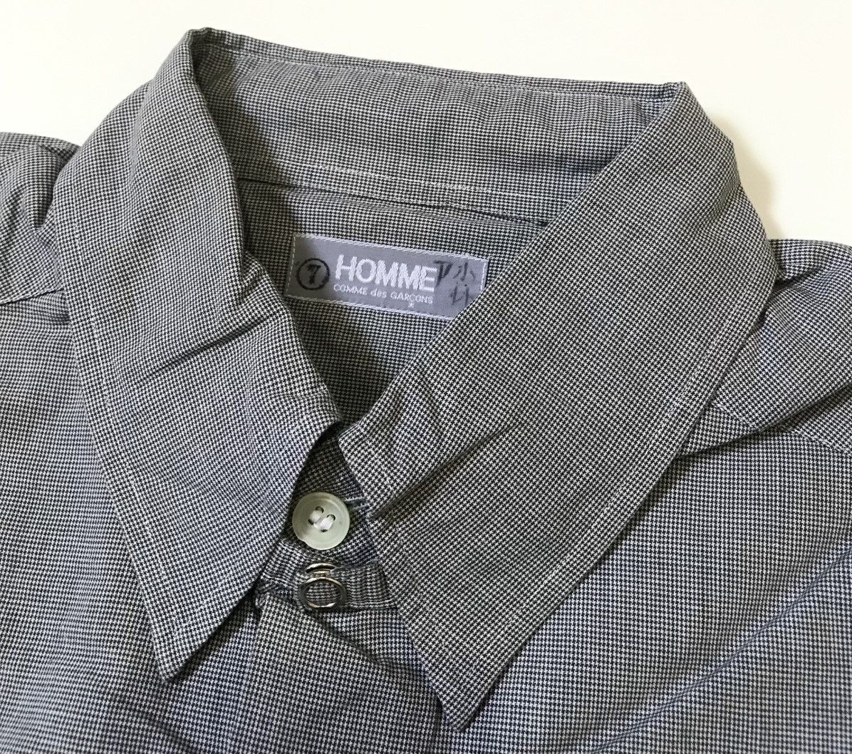 Comme des Garcons Vintage 80s cdg homme houndstooth button up Size US L / EU 52-54 / 3 - 4 Thumbnail