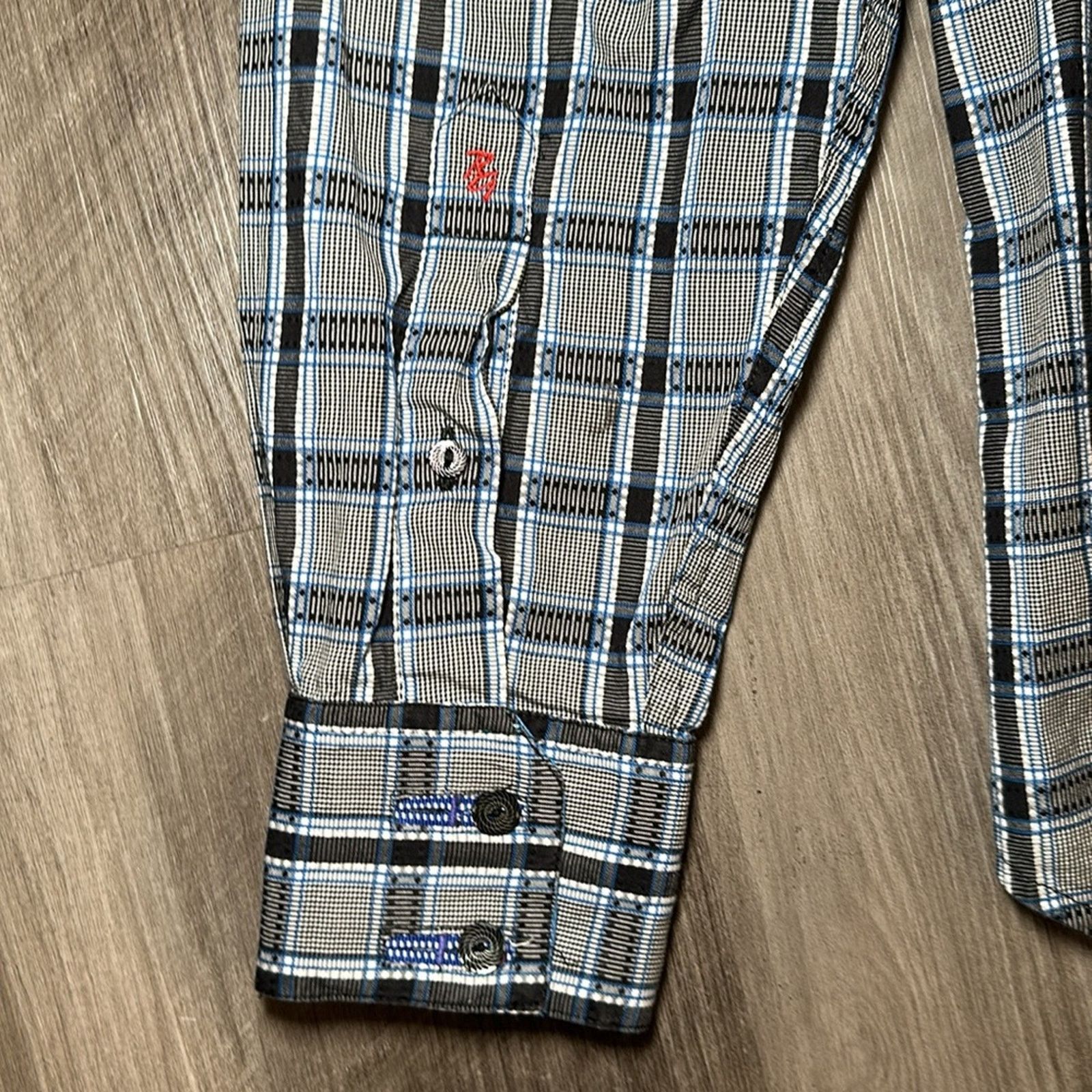 Robert Graham Robert Graham Long Sleeve Button Down - Large Size US L / EU 52-54 / 3 - 4 Thumbnail