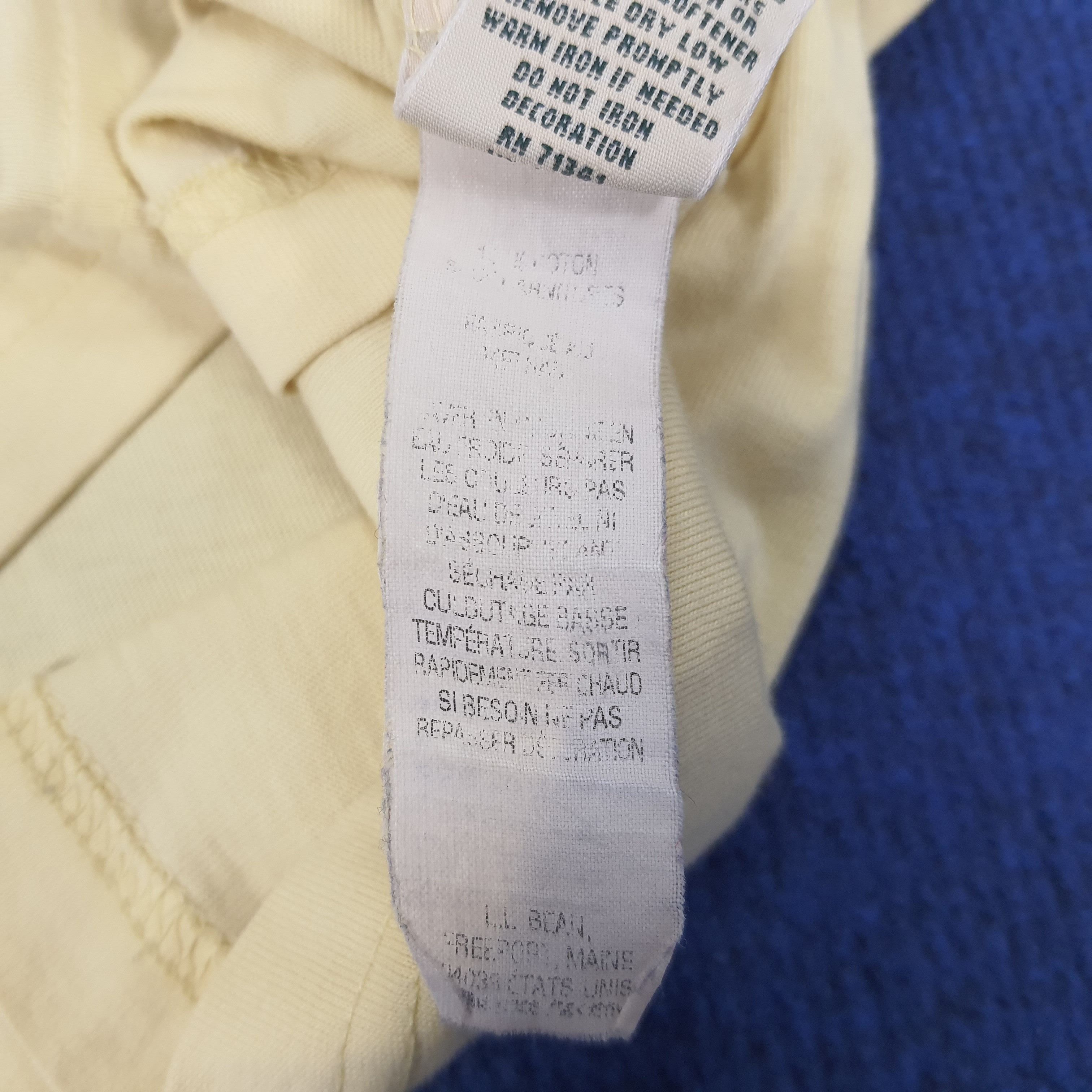 L.L. Bean × Vintage Vintage L.L. Bean Freeport Maine Fishing T-shirt Size US L / EU 52-54 / 3 - 8 Thumbnail
