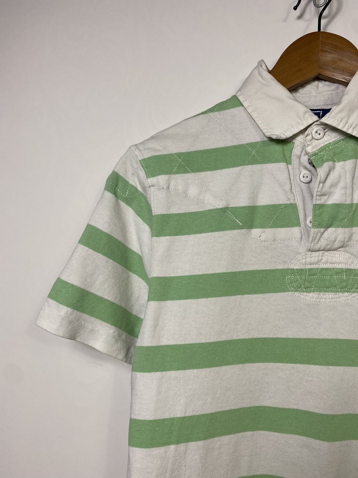 Polo Ralph Lauren 00s Ralph Lauren Vintage Y2K Striped Retro Polo Size US S / EU 44-46 / 1 - 5 Thumbnail