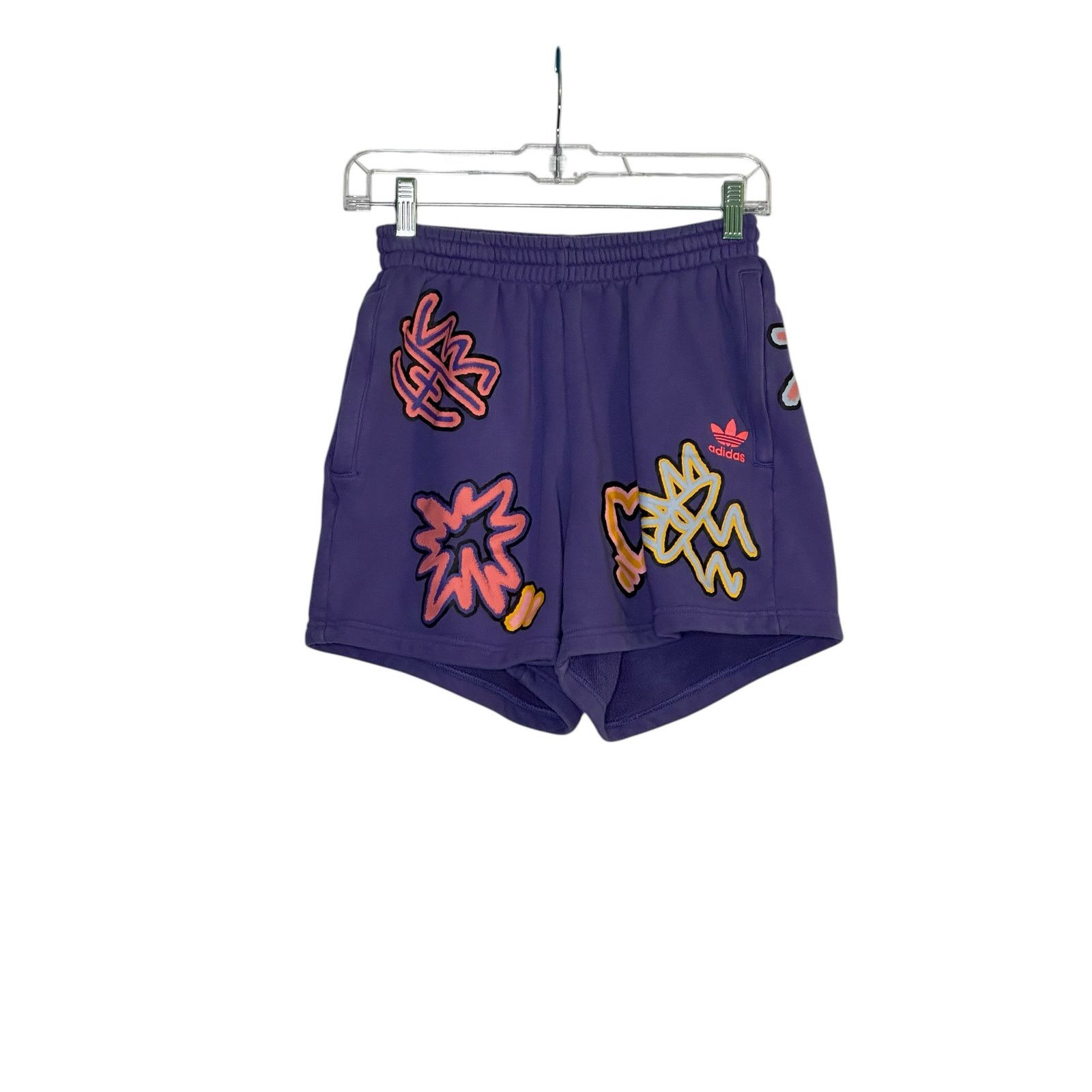 Adidas Adidas Originals Love Unites Loose Pull On Shorts size XS Size 26" / US 2 / IT 38 - 8 Thumbnail