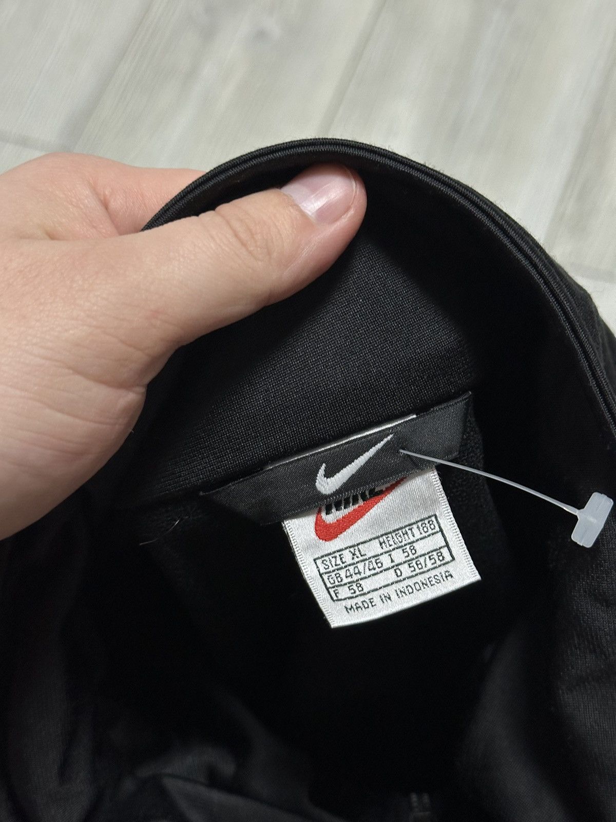 Nike Vintage 90s Nike Windbreaker Drill Jacket y2k Logo Size US XL / EU 56 / 4 - 4 Thumbnail