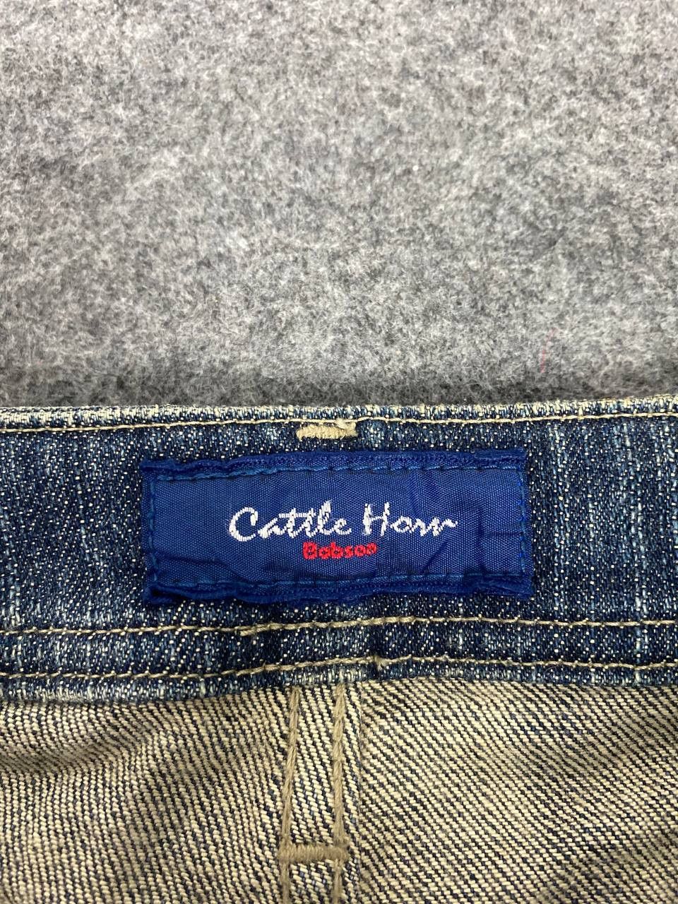Japanese Brand cattle hour by bobson bootcut distressed denim Size 28" / US 6 / IT 42 - 12 Thumbnail