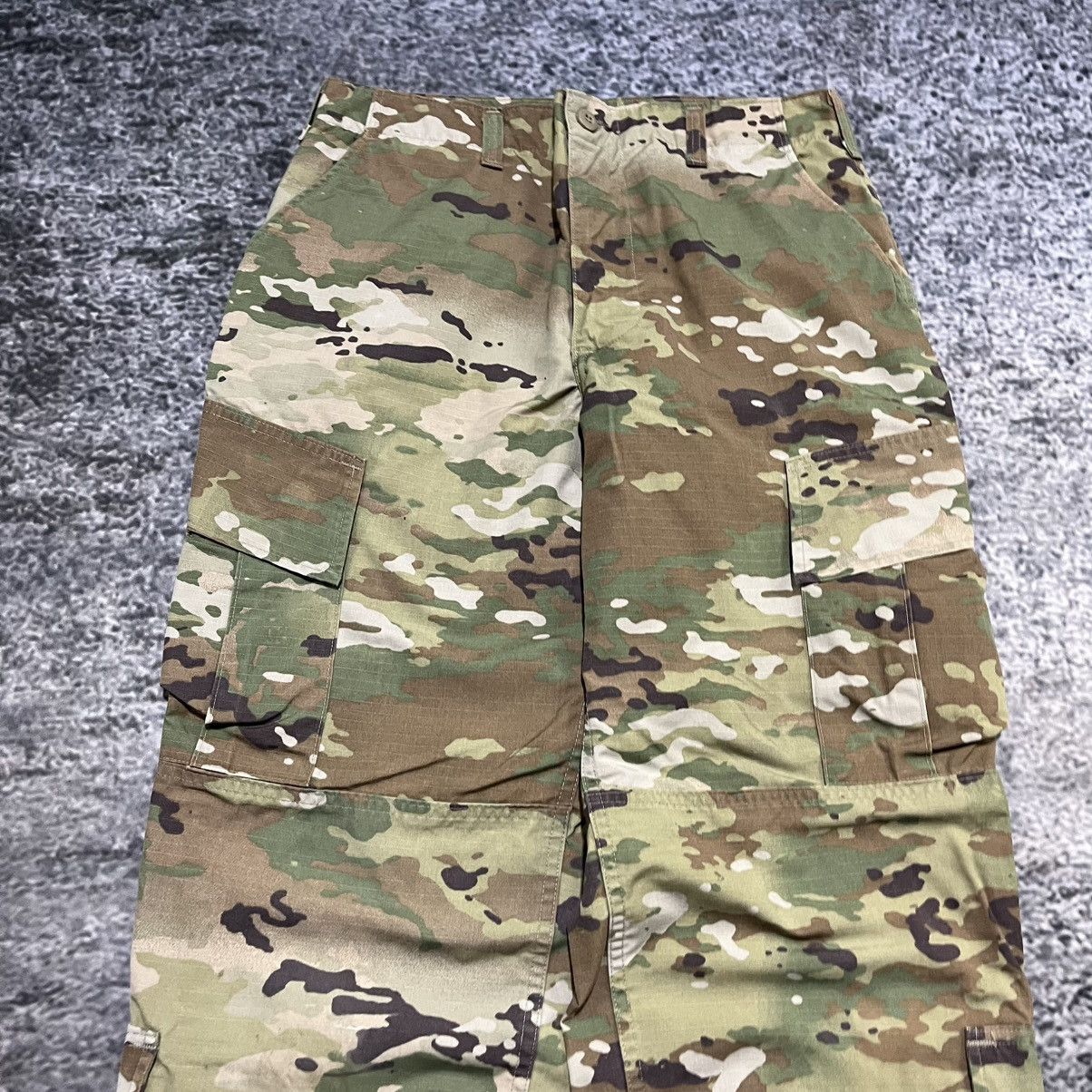 Vintage Vintage Military Camo Baggy Skater Y2K Cargo Pants 34x32 Size US 34 / EU 50 - 5 Thumbnail