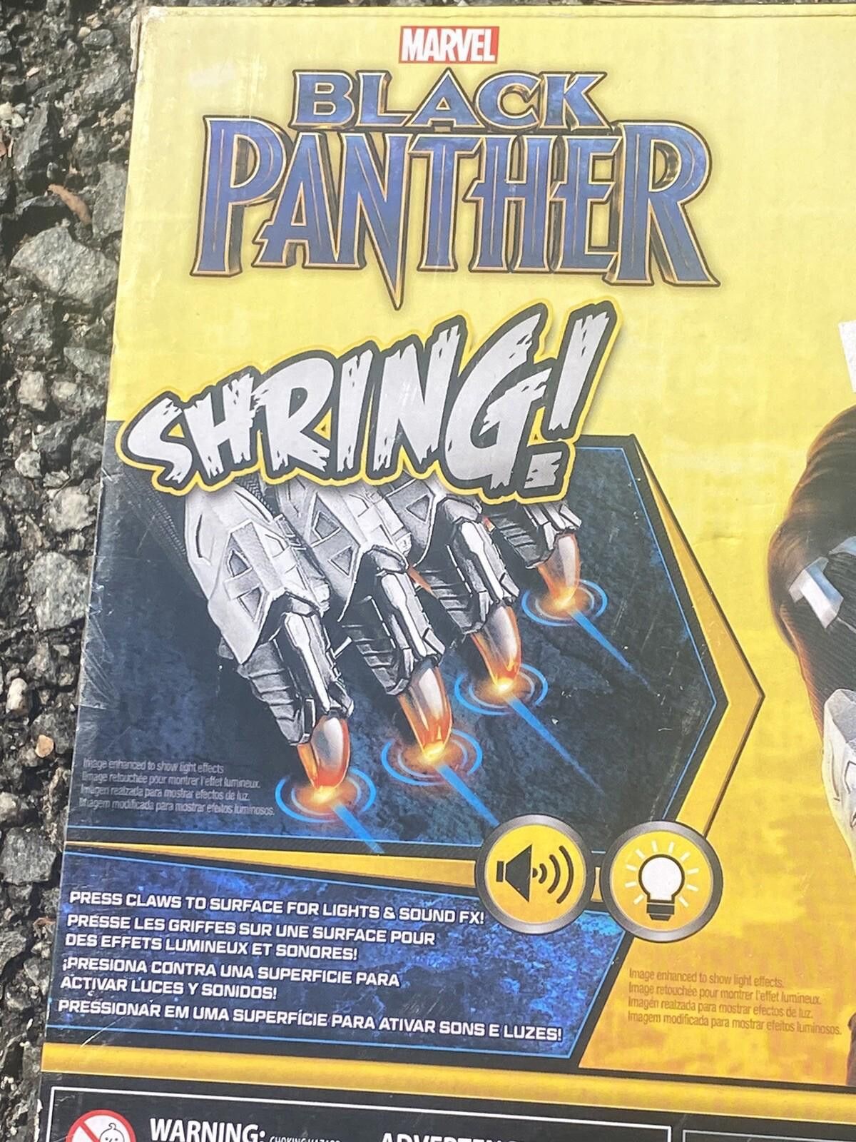 Other Marvel Black Panther Vibranium Power FX Claw Slashing Sounds Size ONE SIZE - 8 Thumbnail
