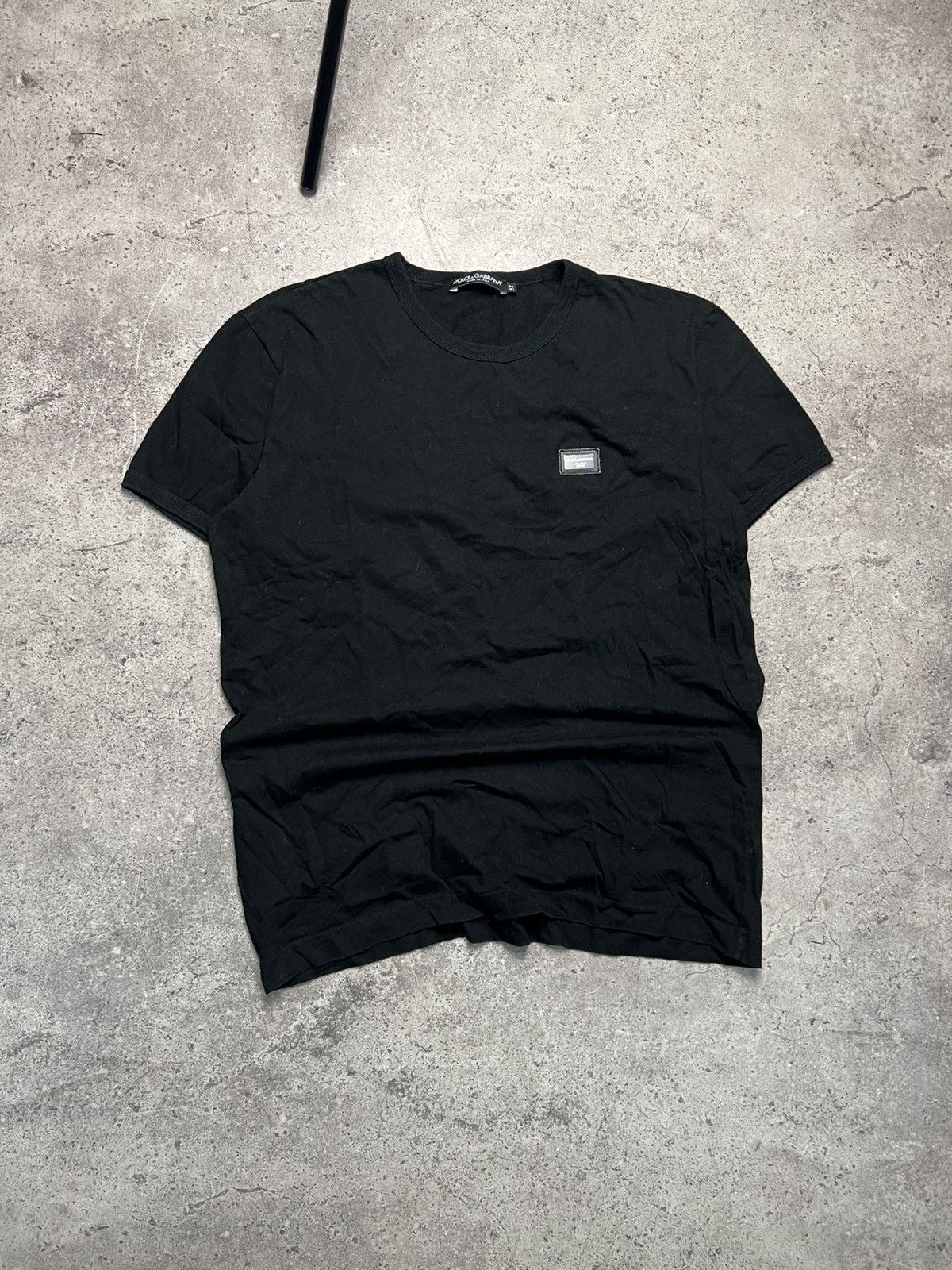 Dolce & Gabbana Vintage Y2K 90’s Dolce & Gabanna Basic Logo Tee Size US M / EU 48-50 / 2 - 2 Thumbnail