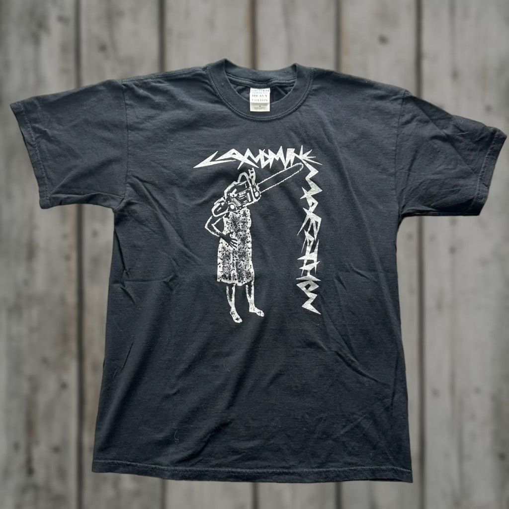 Gildan Chainsaw Marathon Shirt Mens Medium Black Gildan Horror Graphic Tee Size US M / EU 48-50 / 2 - 1 Thumbnail