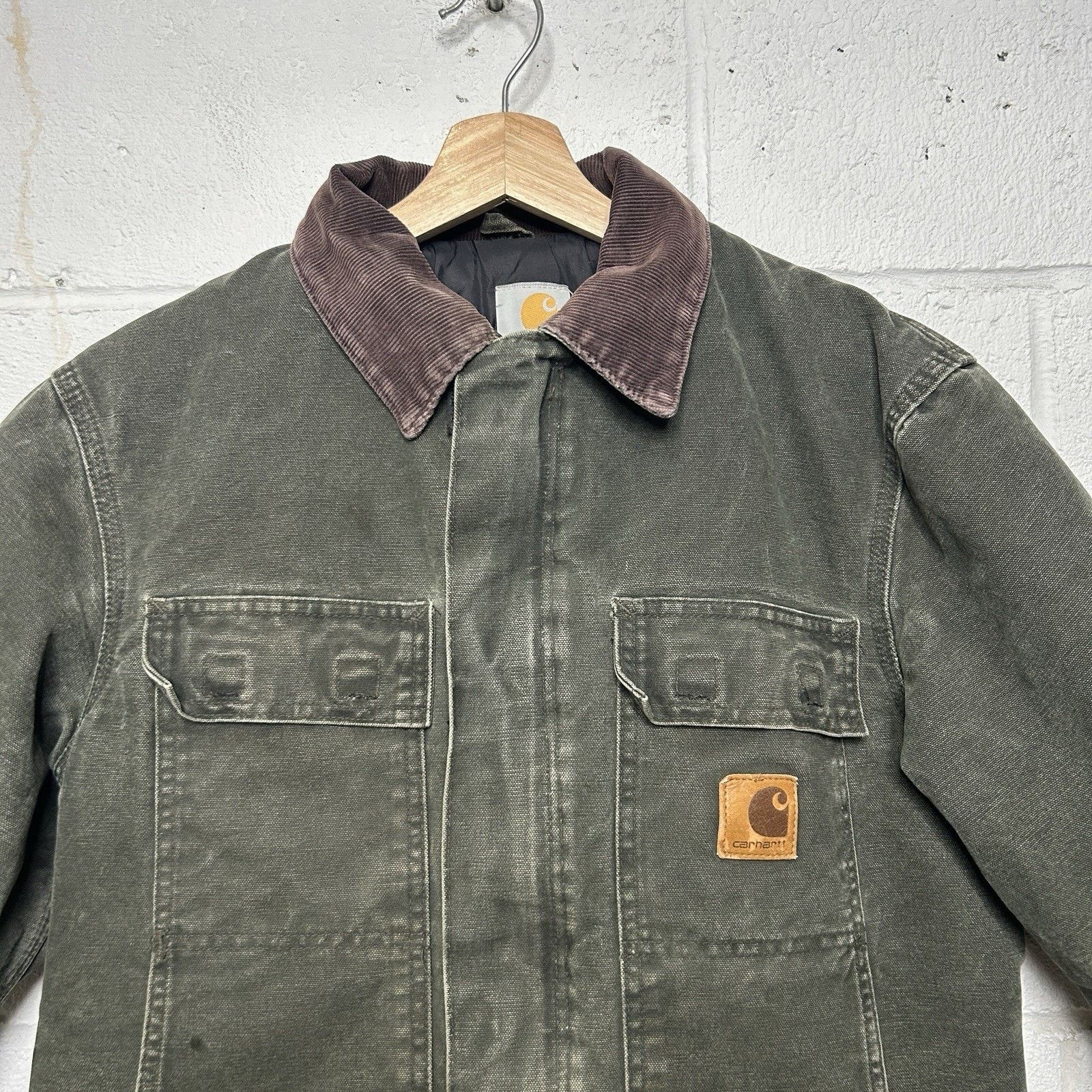 Carhartt Vintage Carhartt Quilted Artic Jacket “Moss Green” C26 MOS Size US S / EU 44-46 / 1 - 3 Thumbnail