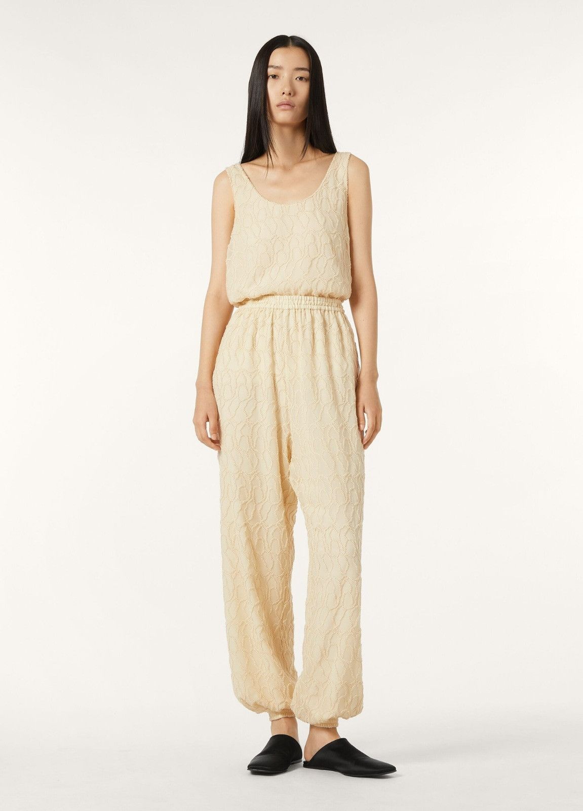 Loro Piana o1srvl11e0526 FAP3098 Paola Tank Top in Beige Size S / US 4 / IT 40 - 5 Thumbnail