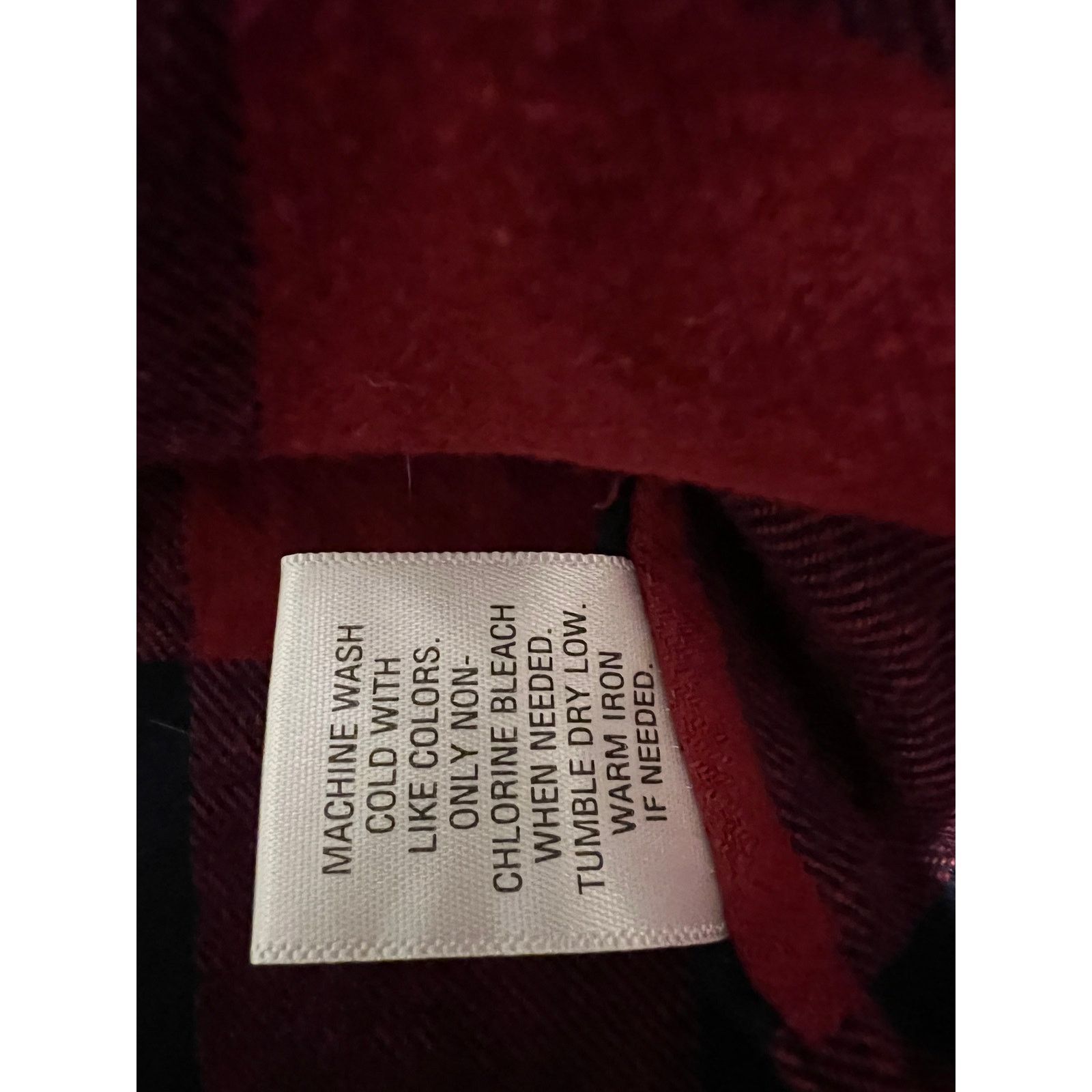 Croft & Barrow Men’s Red Black Buffalo Plaid Flannel Shirt – XL Size US XL / EU 56 / 4 - 8 Thumbnail