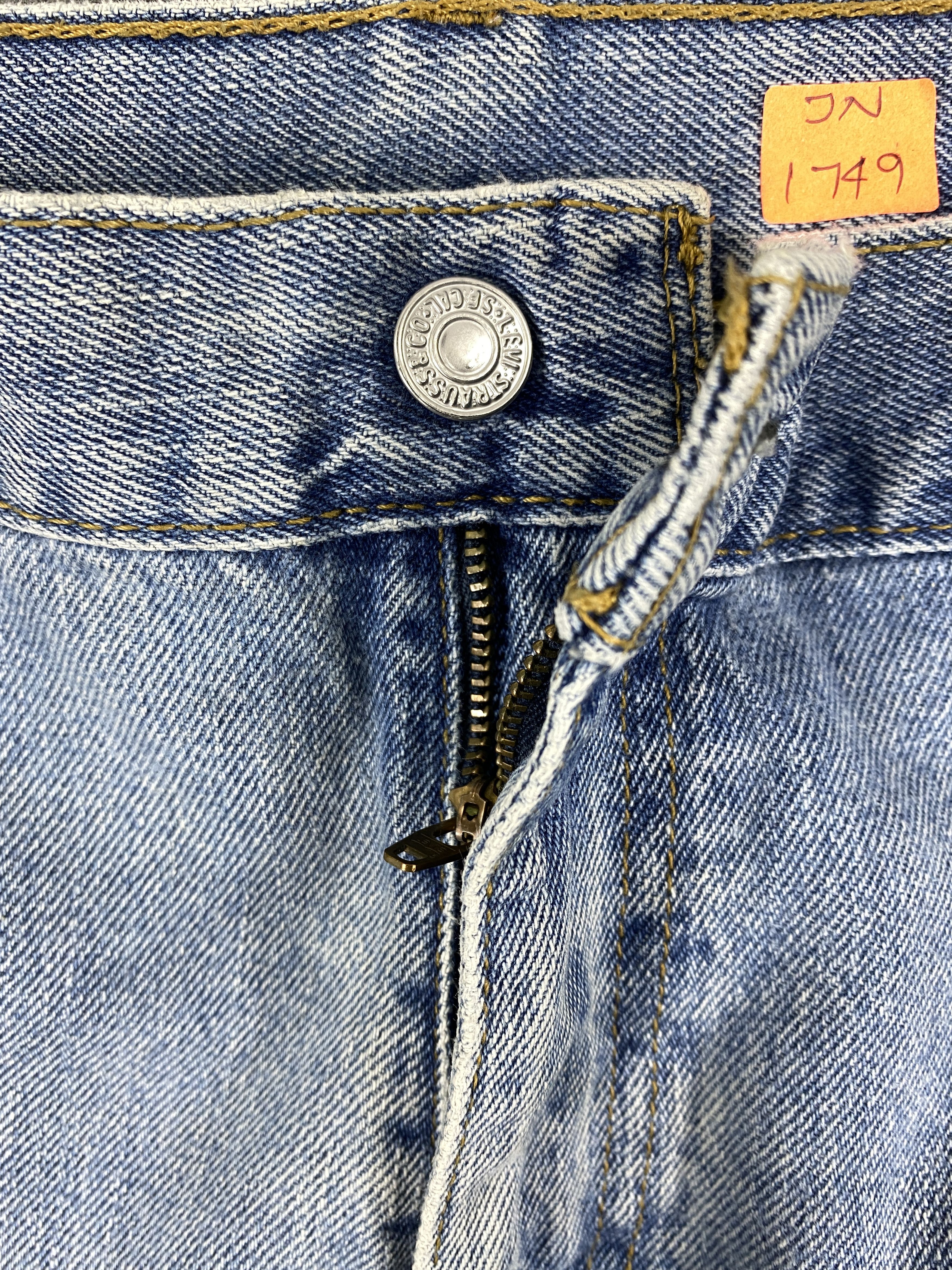 Levi's Light Blue Wash Vintage Levi's 517 Flare 35x34.5 -JN1749 Size US 35 - 6 Thumbnail