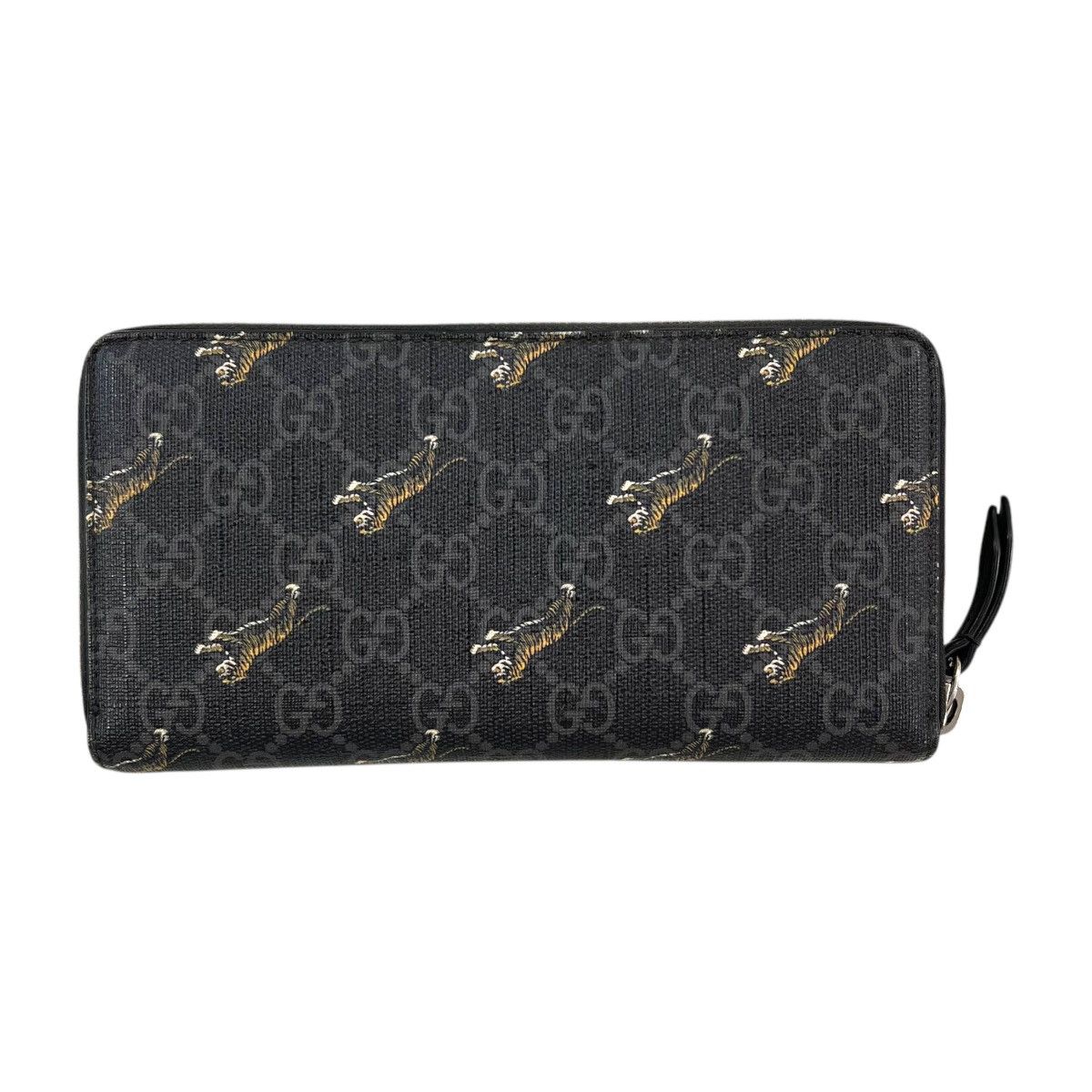 Gucci Gucci Leaping Tiger Monogram Continental Zip Around Wallet Size ONE SIZE - 2 Thumbnail