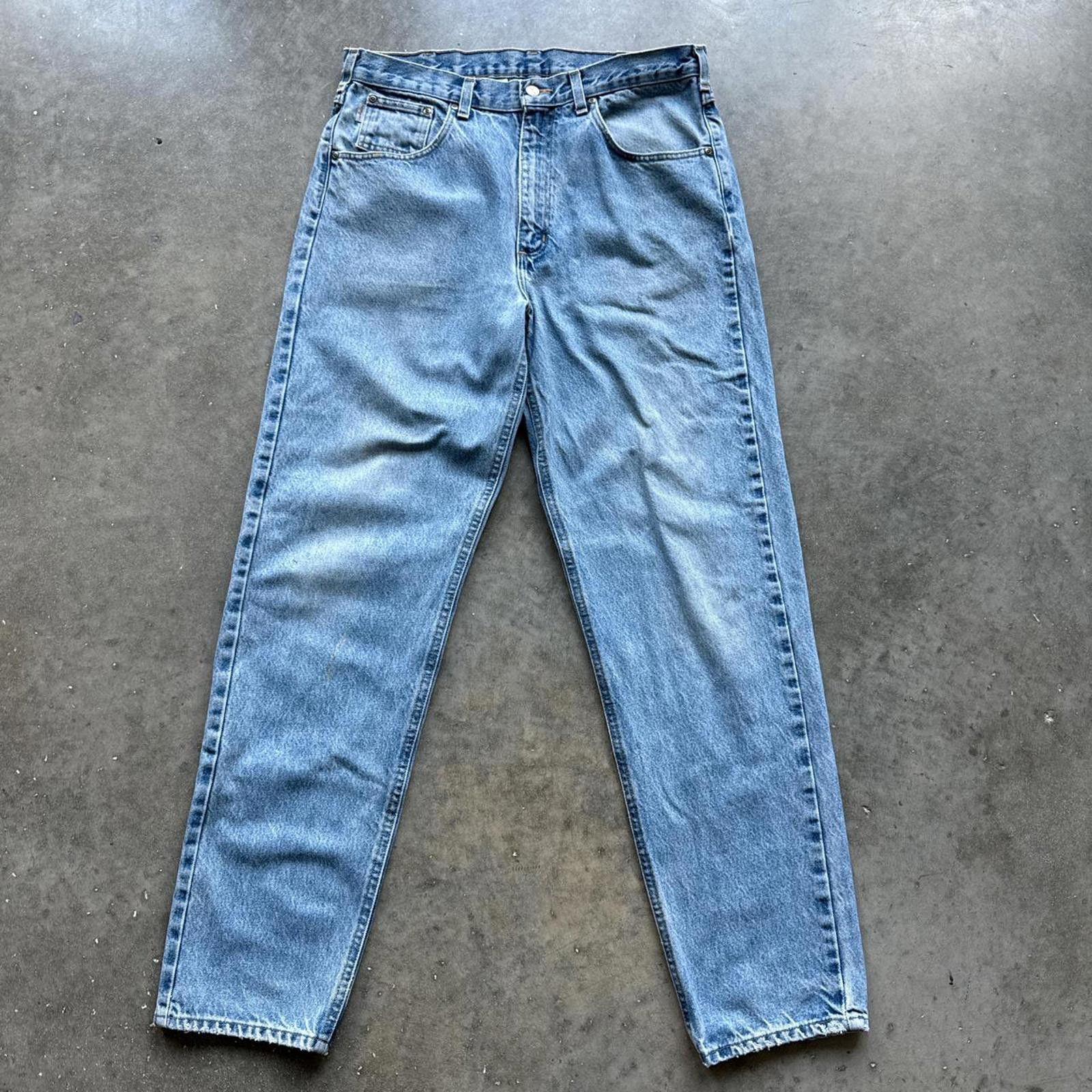 Carhartt Light wash Carhartt denim jeans Size US 35 - 1 Thumbnail