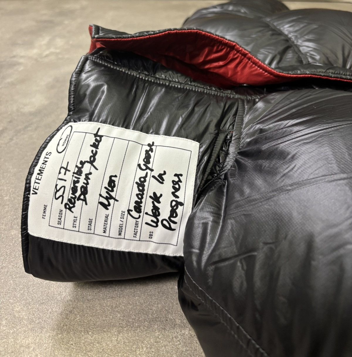 Canada Goose × Vetements Canada Goose x Vetements Reversible Down Jacket (SS17) Size US L / EU 52-54 / 3 - 6 Thumbnail