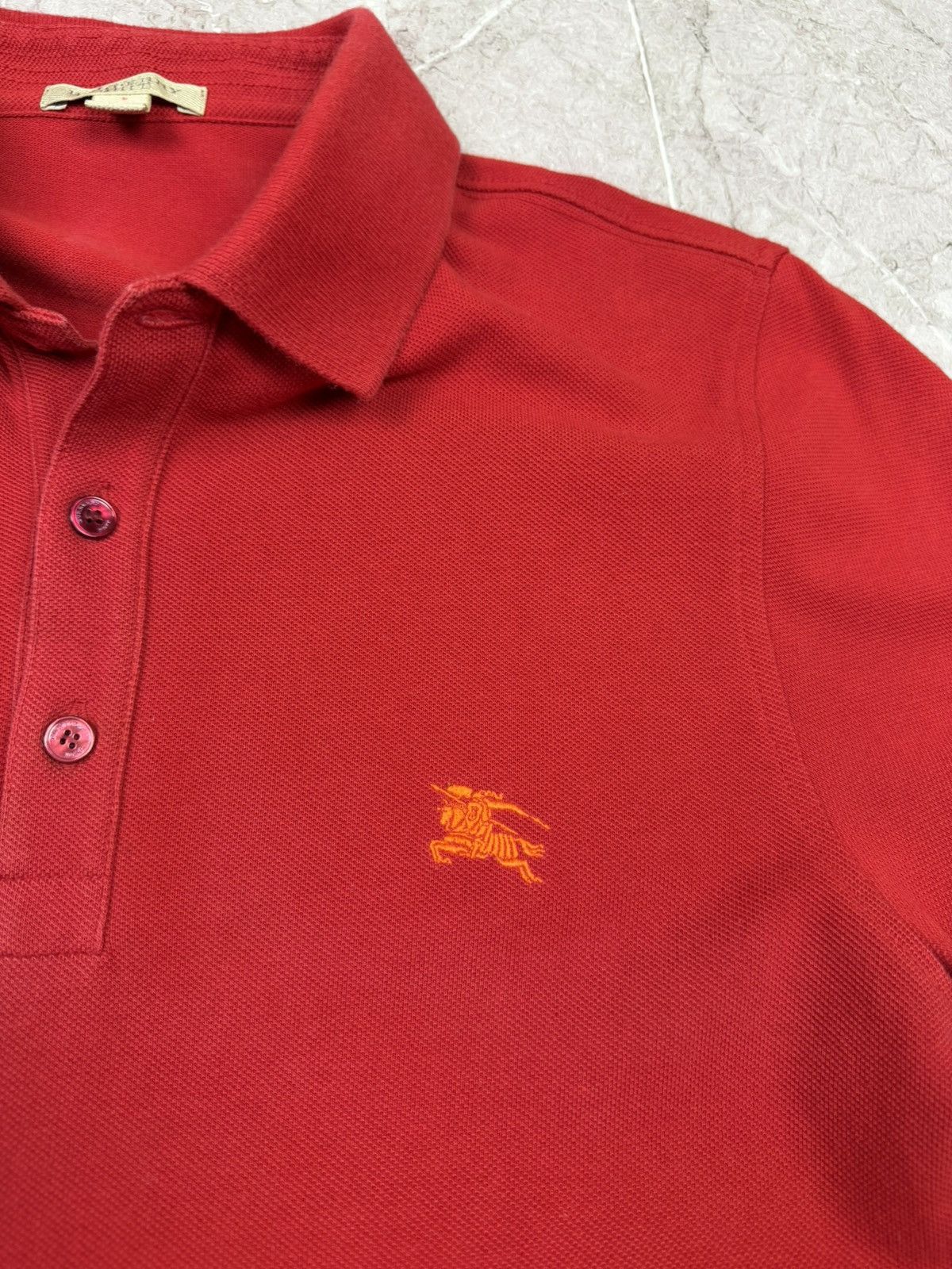 Burberry Burberry polo shirt / Red / Size S Size US S / EU 44-46 / 1 - 9 Thumbnail