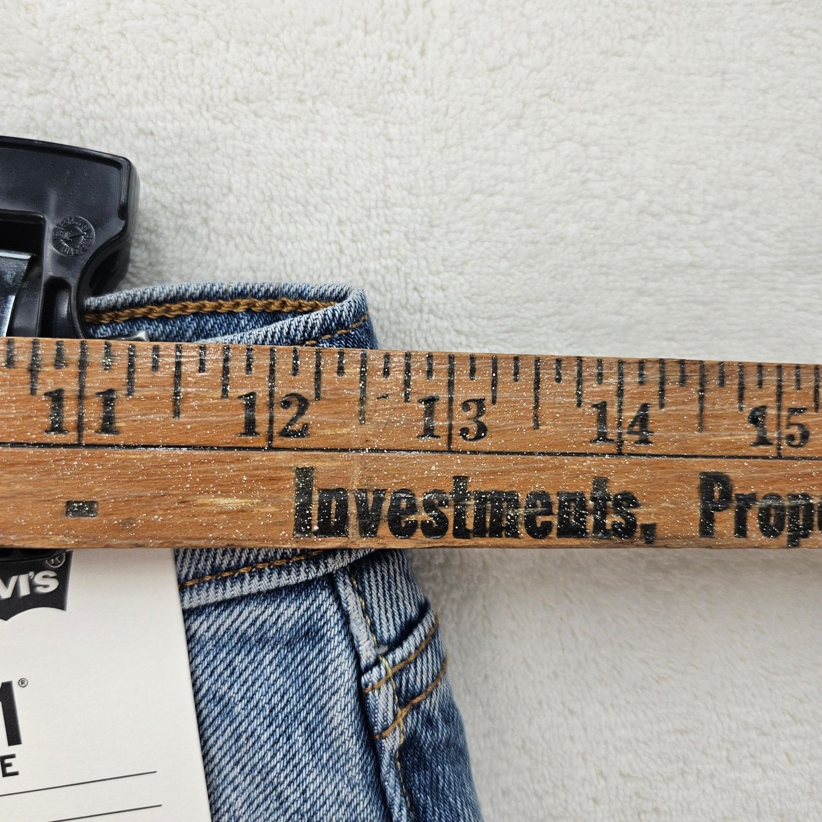 Levi's LEVI'S 501 X BEYONCE CURVE JEANS 26X30 WESTERN CRYSTAL NWT Size 26" / US 2 / IT 38 - 3 Thumbnail