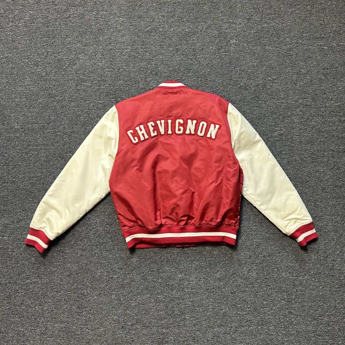 Vintage Chevignon Nylon Bomber Jacket