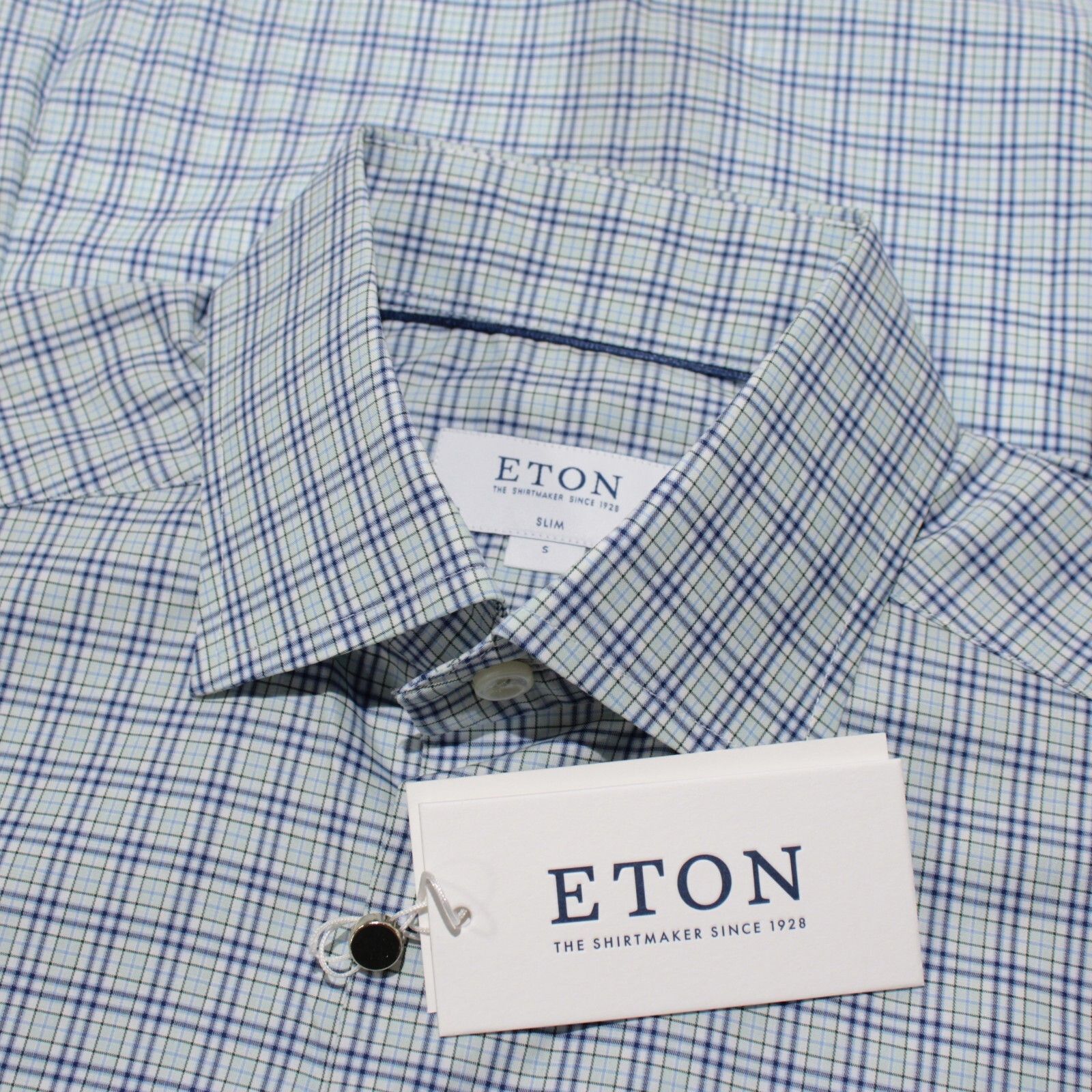 Eton Eton New with tags Shirt Size S US In Blue Size US S / EU 44-46 / 1 - 1 Thumbnail