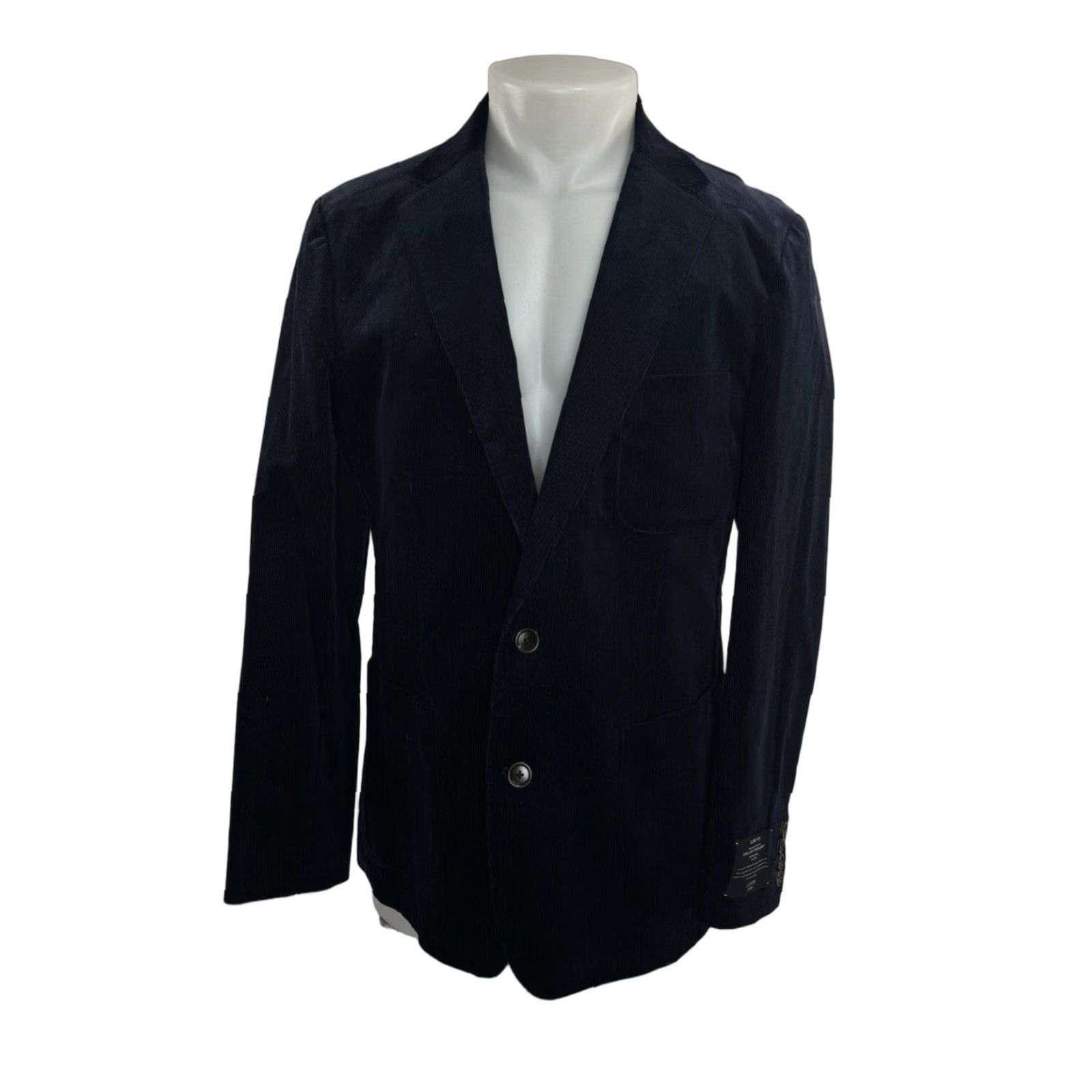 J.Crew J.CREW Blazer Slim Brisbane Moss Corduroy 42 R Blue Jacket Mens 90s B10.25 Size 42R - 1 Thumbnail