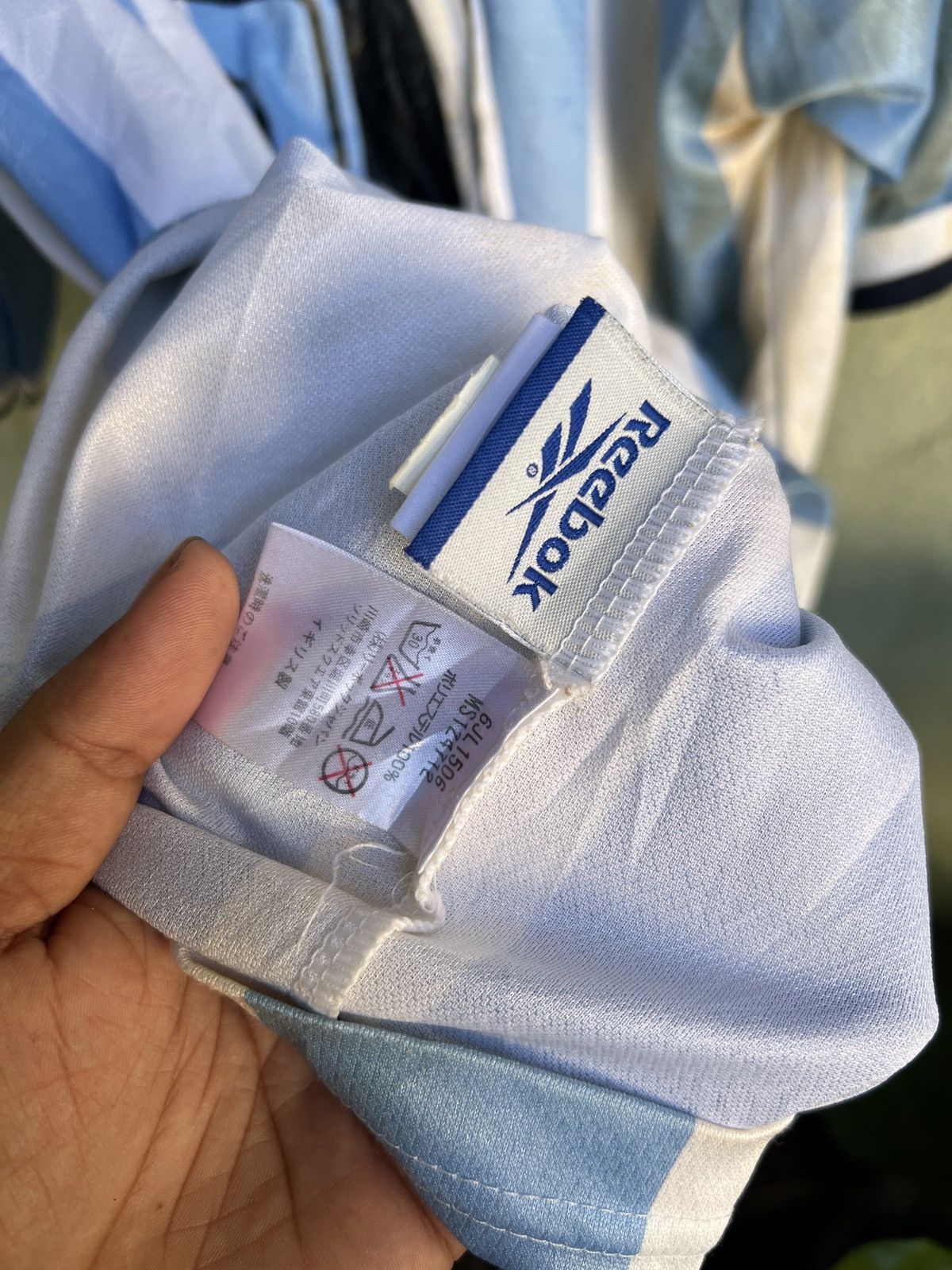 Reebok × Vintage 1999-2000-Rare Argentina Home Jersey Size US L / EU 52-54 / 3 - 7 Thumbnail