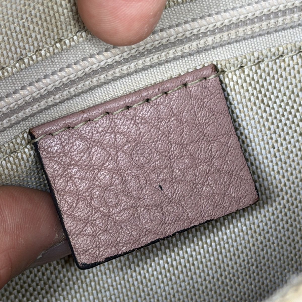 Gucci Gucci Monogram GG Canvas Beige Shoulder Crossbody Bag Size ONE SIZE - 12 Thumbnail