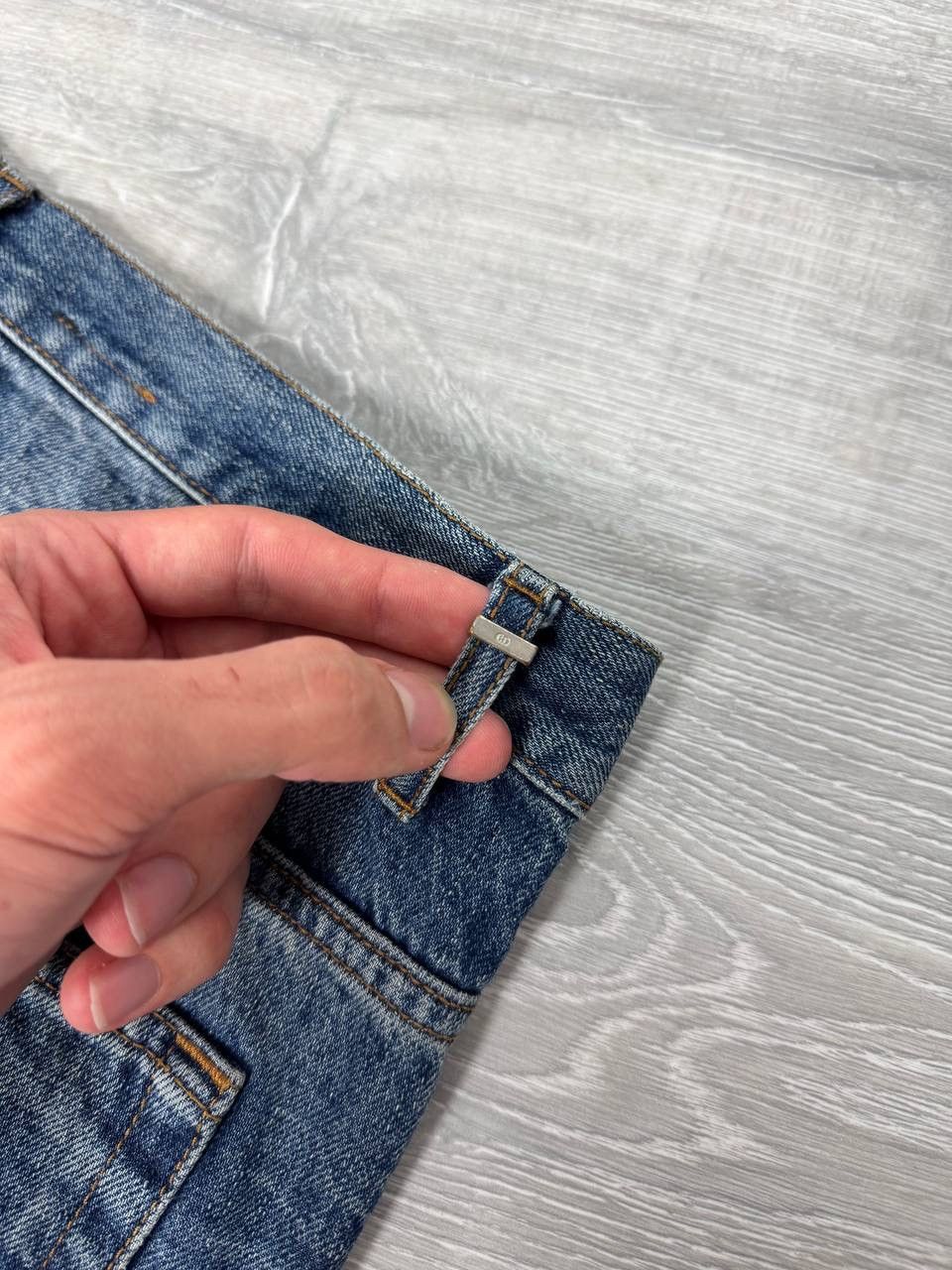 Dior Dior Hedi Slimane Distressed Denim Pants Size US 31 - 16 Thumbnail
