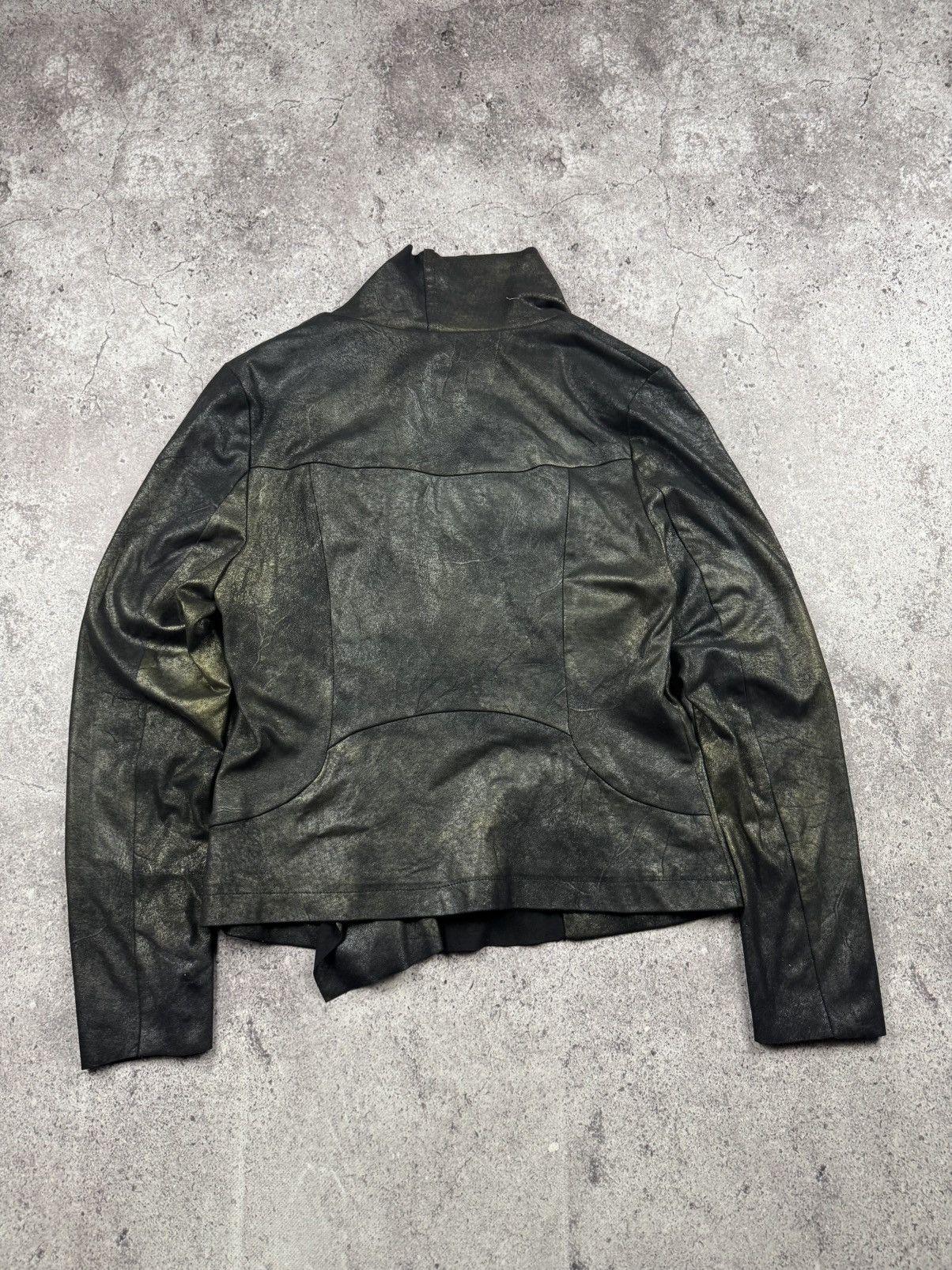 Hysteric Glamour Avant garde Junya Watanabe style opium pattern leather jacke Size US S / EU 44-46 / 1 - 8 Thumbnail