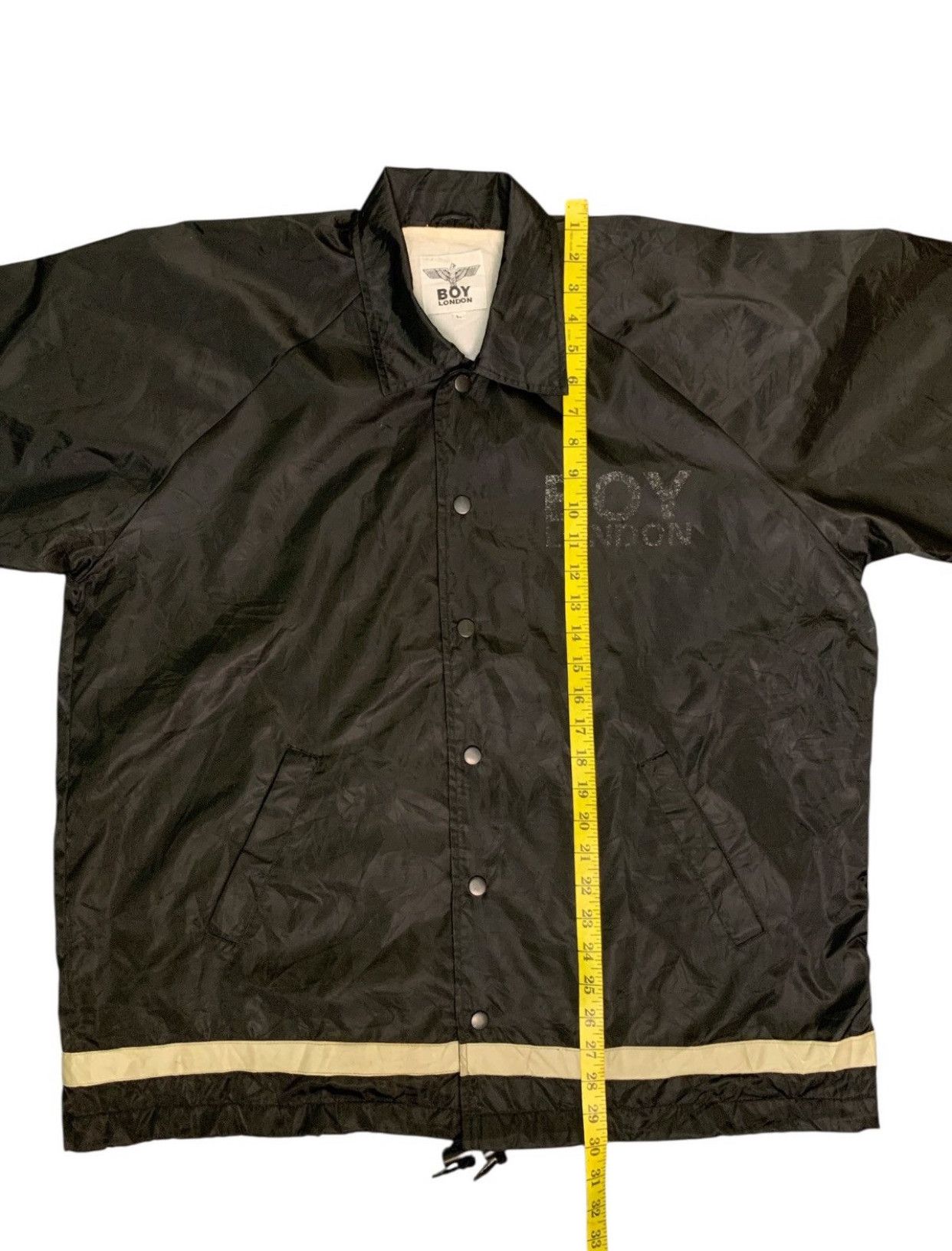 Boy London Rare Design Vintage Boy London Button Up Windbreaker Size US L / EU 52-54 / 3 - 10 Thumbnail