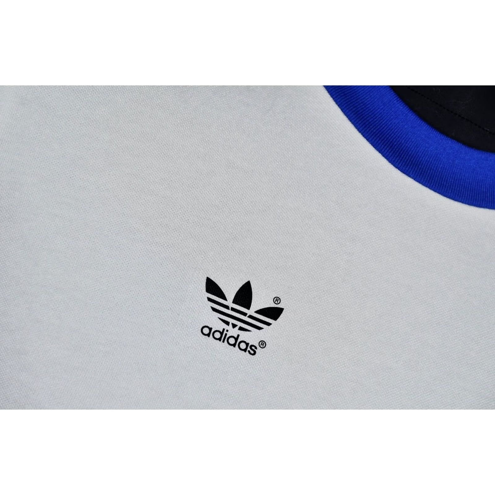 Adidas VINTAGE adidas West Germany Shirt Mens M White Jersey Regular Crew Neck Long Sleeve 50% Polyester 50% Cotton 50% Poly 100% Genuine New Without Tag Size US M / EU 48-50 / 2 - 5 Thumbnail