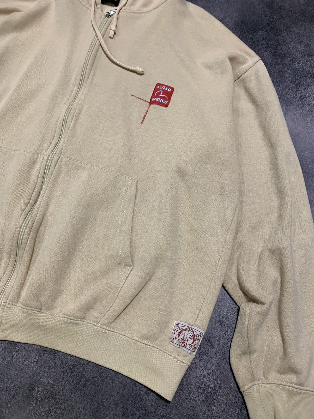 Evisu × Vintage Evisu Vintage Big Logo Hoodie RARE Size US XL / EU 56 / 4 - 3 Thumbnail