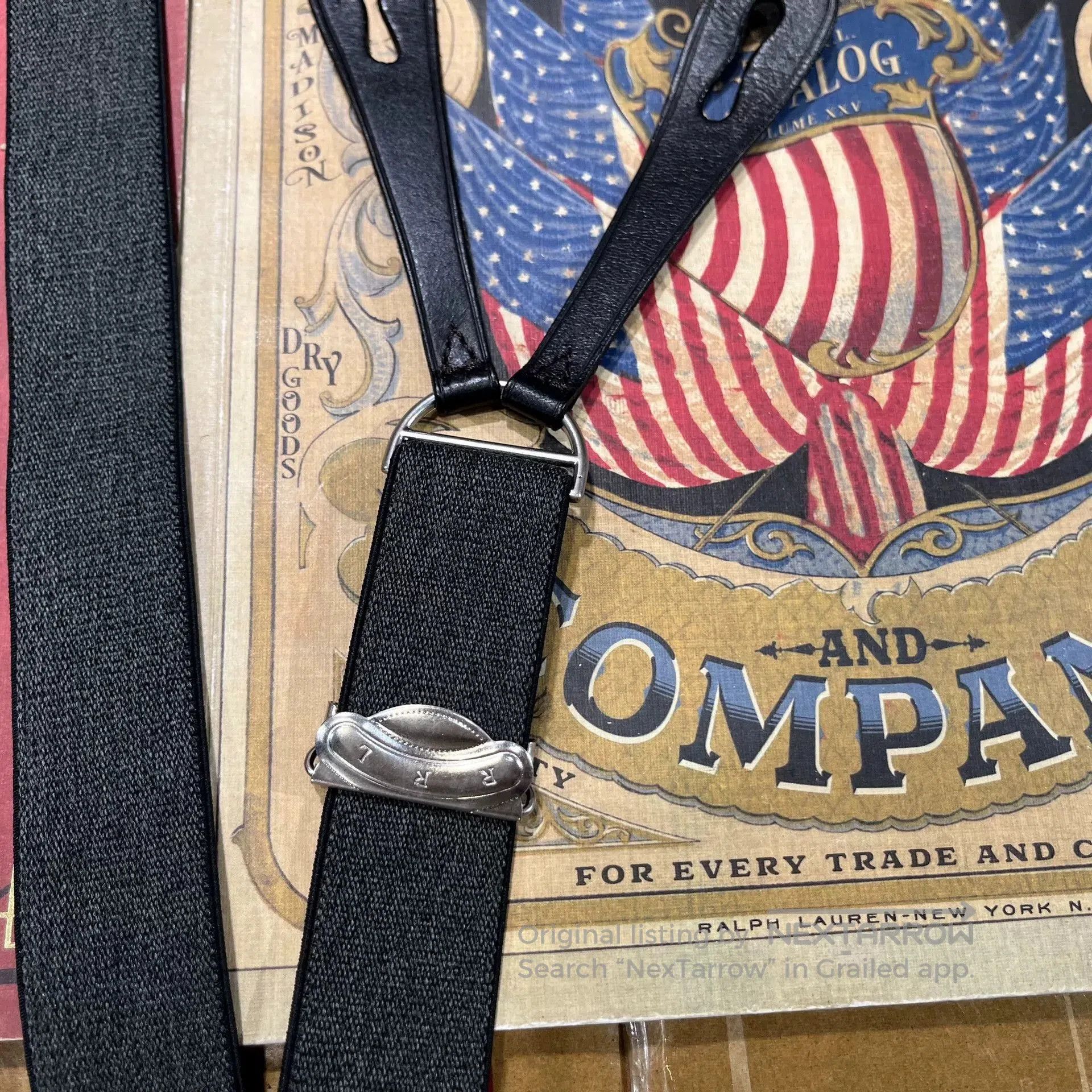 RRL Ralph Lauren RRL Suspender Accessories by Ralph Lauren. Size ONE SIZE - 4 Thumbnail