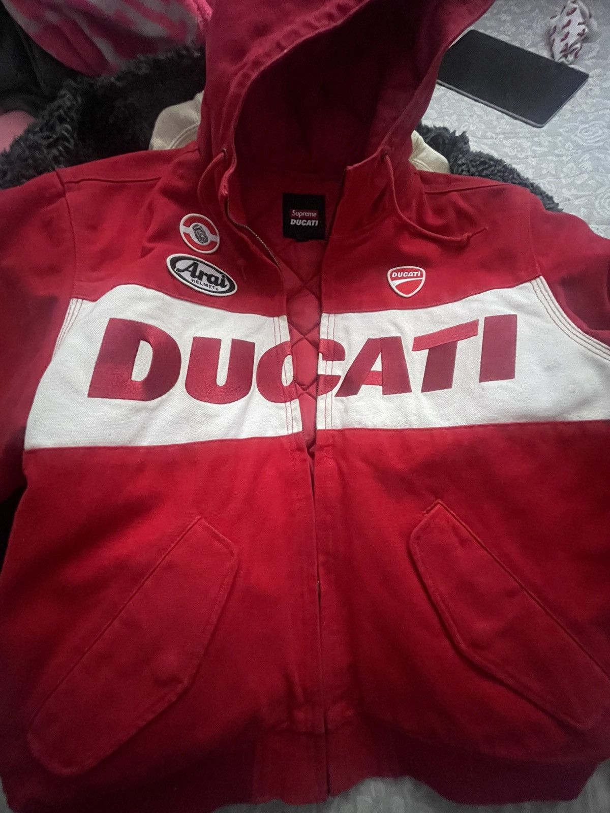 Ducati × Supreme Supreme ducati bike jacket Size US S / EU 44-46 / 1 - 1 Thumbnail