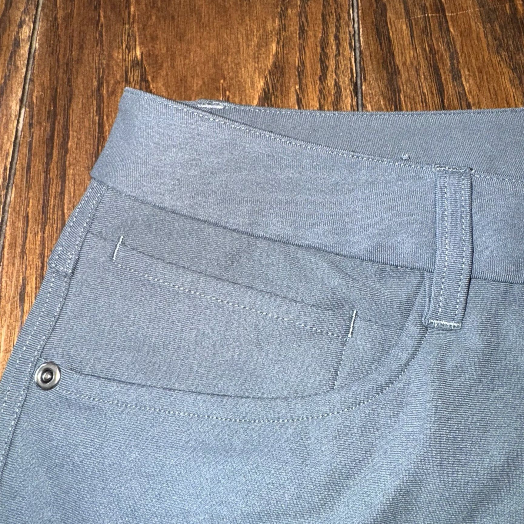 Lululemon Lululemon Men’s Blue Pants 32x30 Size Stretch Zip Pocket Size US 32 / EU 48 - 4 Thumbnail