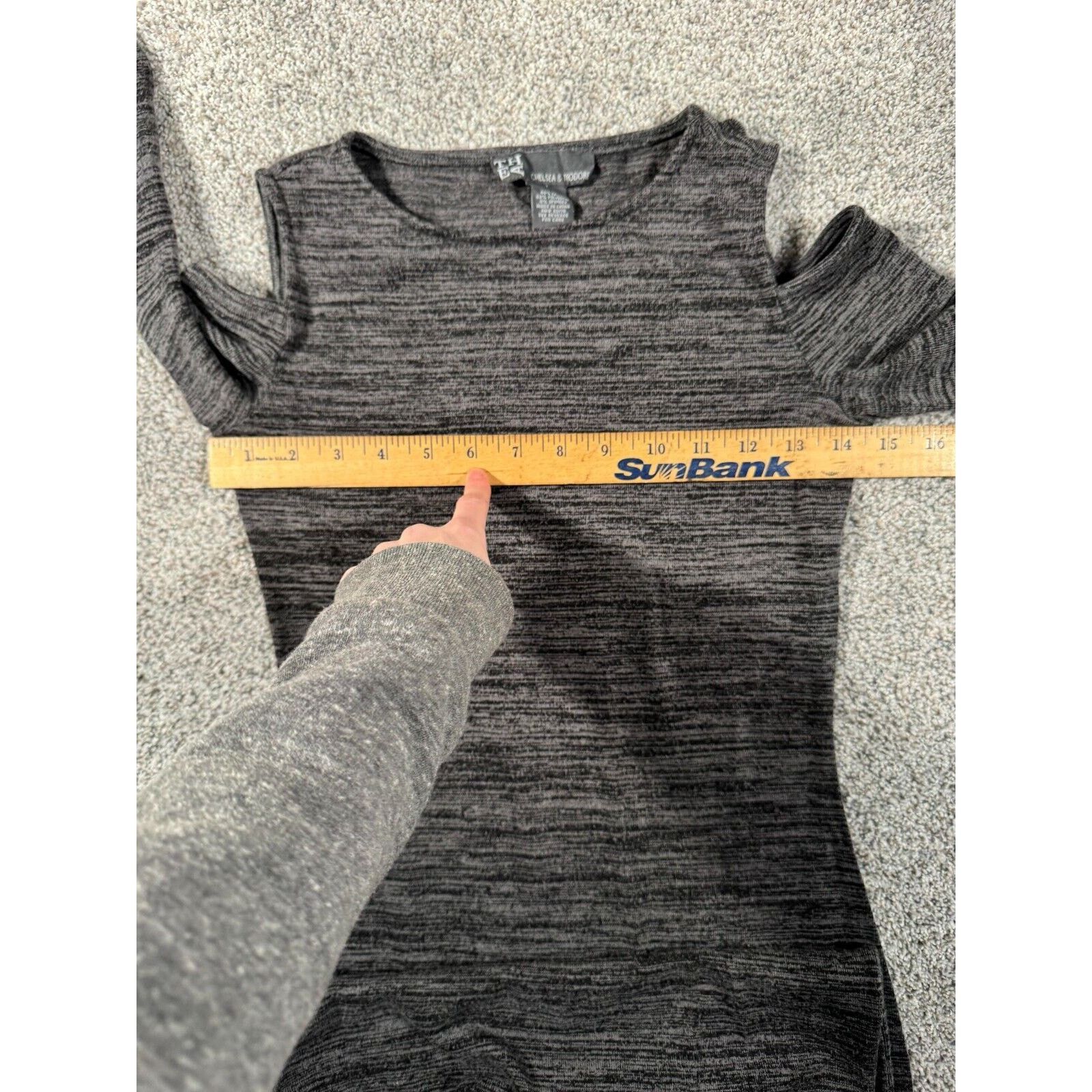 Other Chelsea & Theodore Bodycon Dress XS Cold Shoulder Chic Size XS / US 0-2 / IT 36-38 - 6 Thumbnail