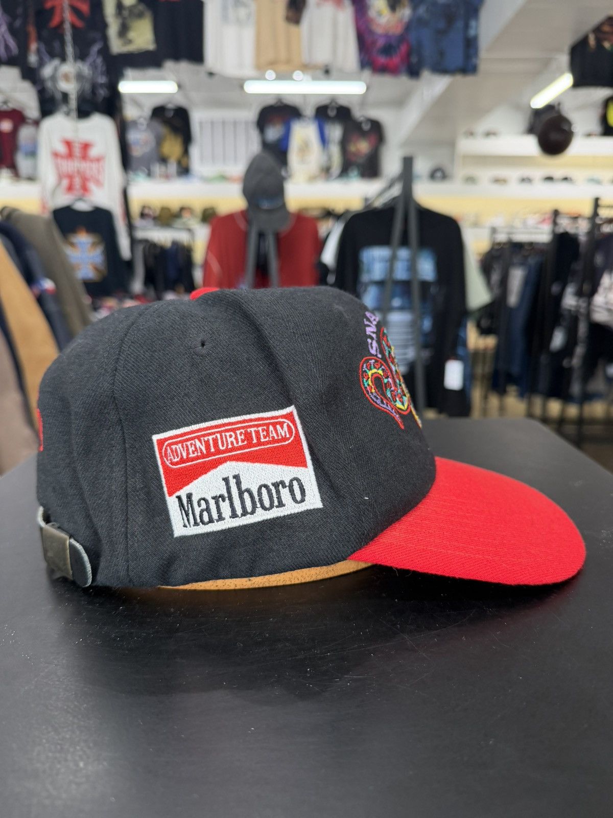 Marlboro Vintage 90s Marlboro Snake Pass Hat Size ONE SIZE - 3 Thumbnail