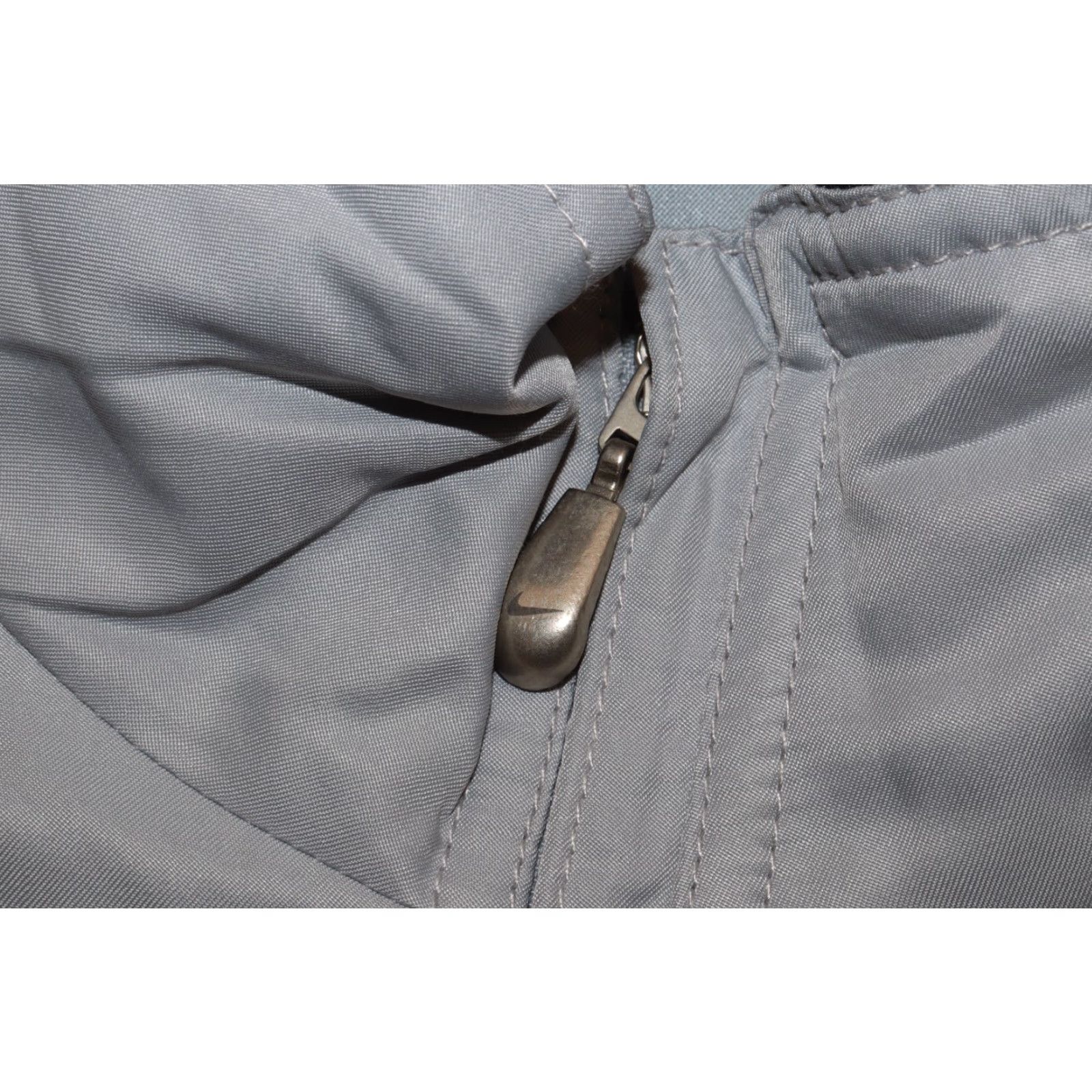 Nike VINTAGE NIKE TRACK JACKET - WINDBREAKER, MEN’S XL, GRAY, FULL ZIP, 90s/2000s, LOGO, JACKET Size US XL / EU 56 / 4 - 3 Thumbnail
