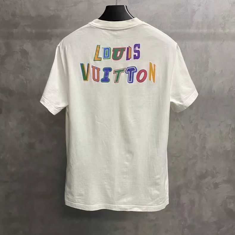Louis Vuitton Louis Vuitton White NBA Logo Short Sleeve Shirt-2506 Size US M / EU 48-50 / 2 - 2 Thumbnail