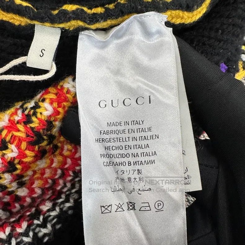 Gucci Gucci Contrast colour cat head full print sweater long sle Size S / US 4 / IT 40 - 4 Thumbnail
