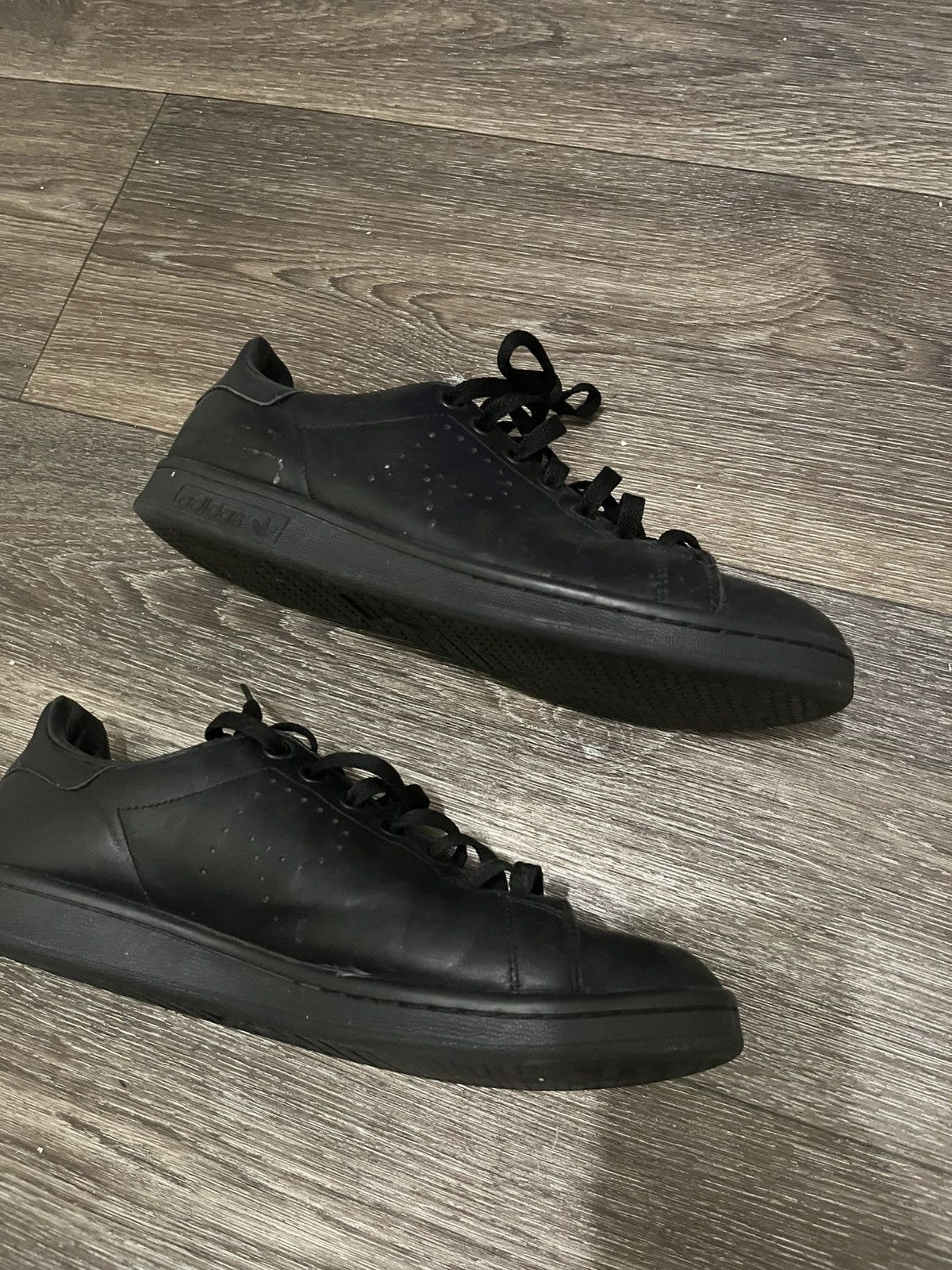 Adidas × Raf Simons Raf Simons x Stan Smith Core Black 2017 Size US 9.5 / EU 42-43 - 5 Thumbnail