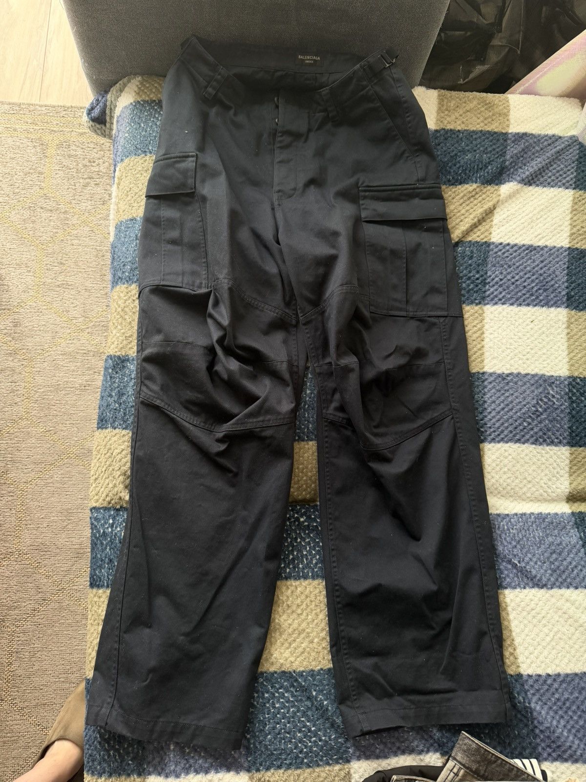 Balenciaga Balenciaga FW22 Kick Cargo Pants Black | Grailed