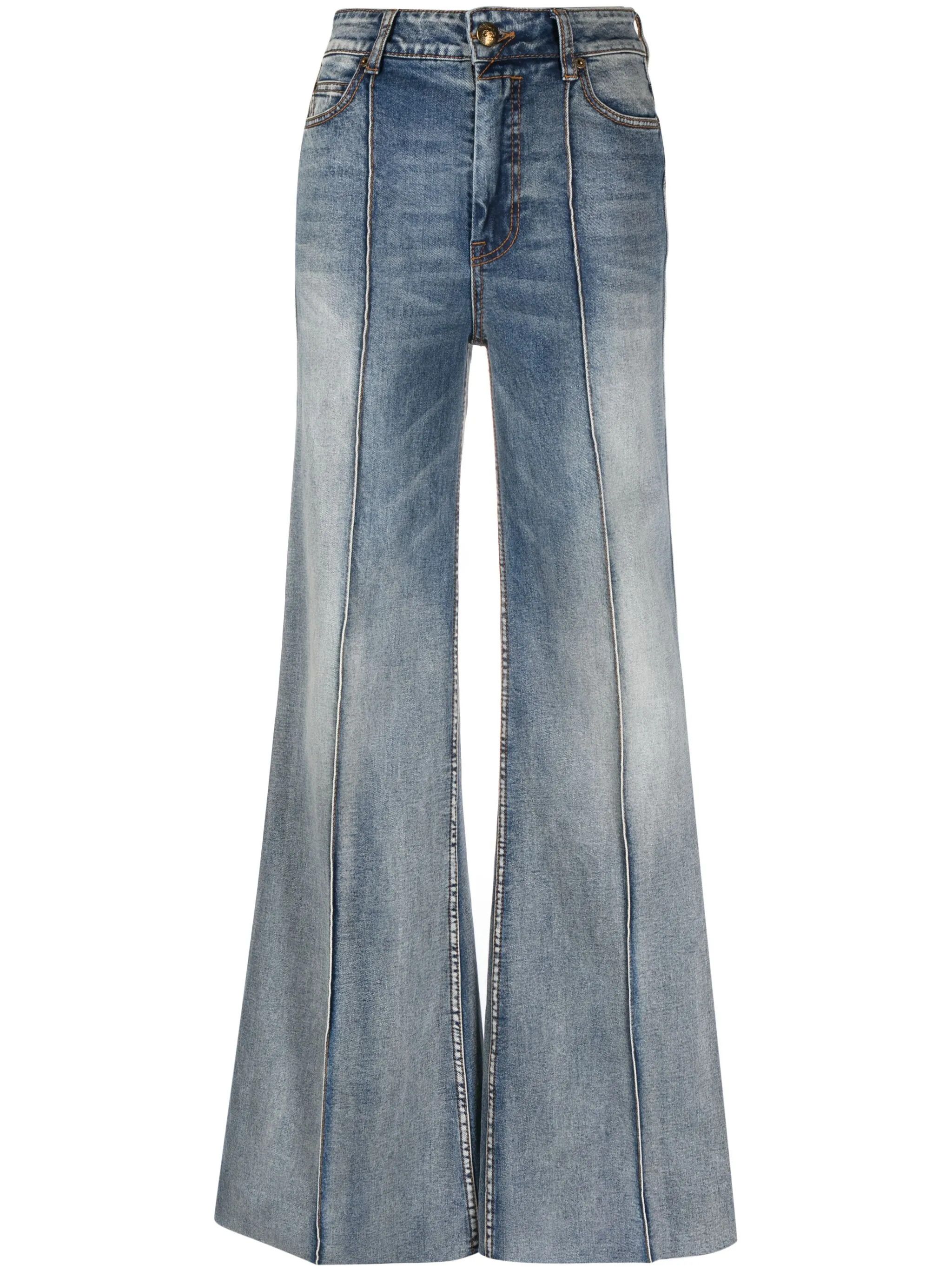oc11z0225 Luminosity Wide-Leg Jeans in Blue