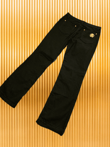 Roberto Cavalli × Vintage Avant Garde Classic Roberto Cavalli Denim Y2k Opium Retro Size 28" / US 6 / IT 42 - 1 Thumbnail