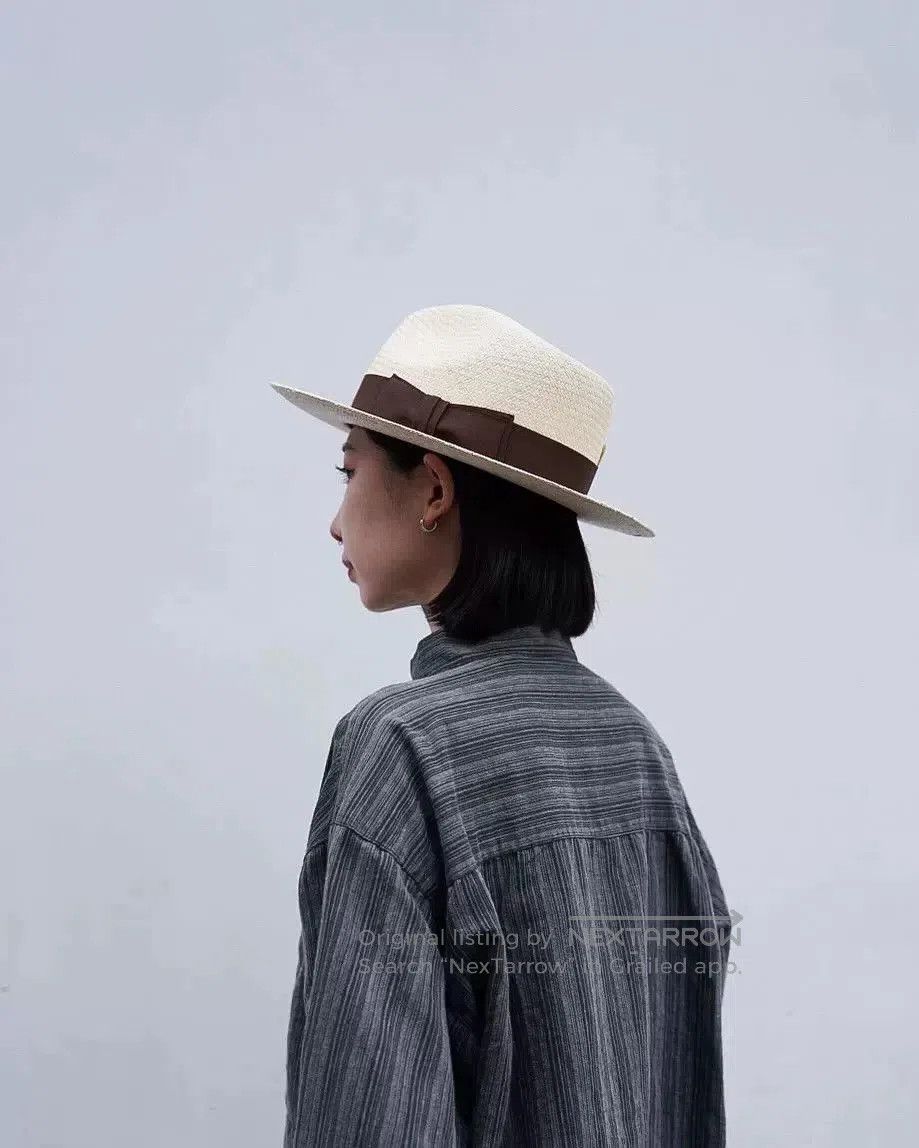 THE H.W.DOG&CO. H.W.DOG Classic Short Brim Panama Hat. Size ONE SIZE - 7 Thumbnail